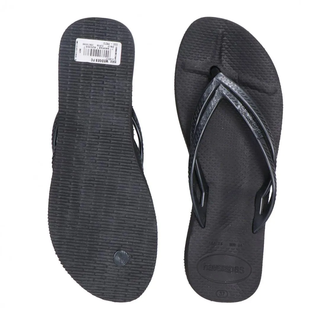 HAVA WEDGES PLATFORM Nero