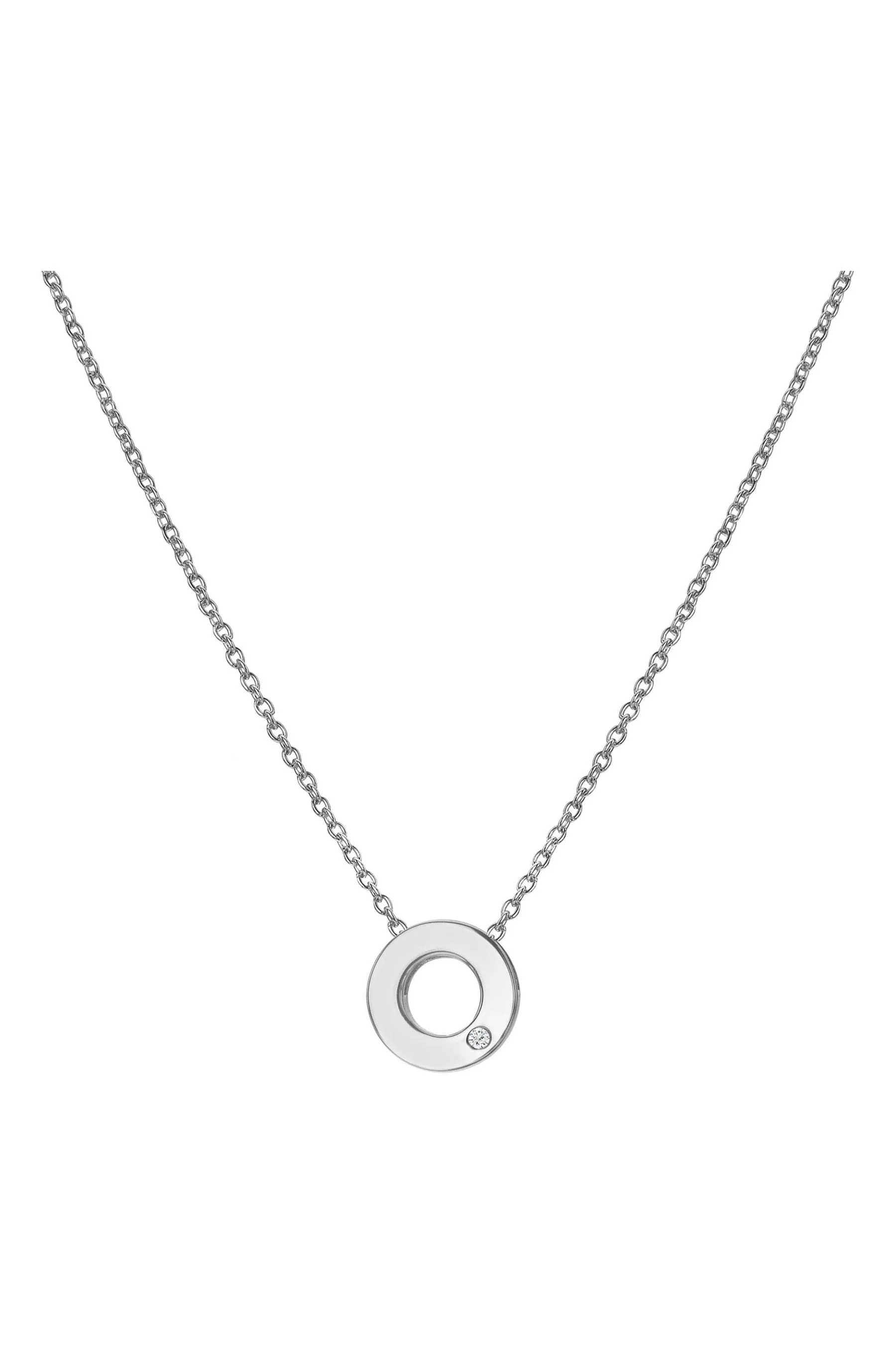 Hot Diamonds Argento - Ciondolo a cerchio con amuleti