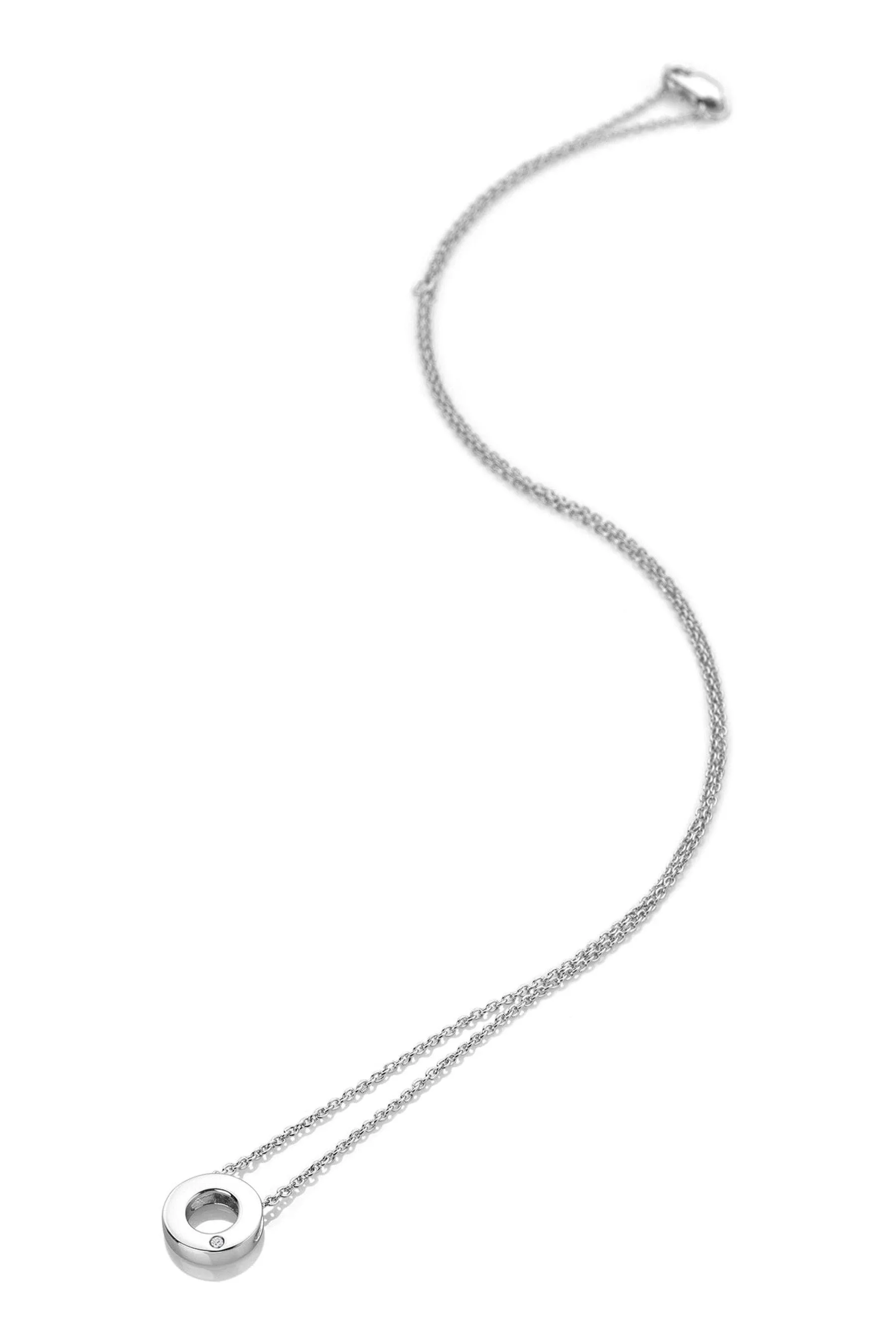 Hot Diamonds Argento - Ciondolo a cerchio con amuleti