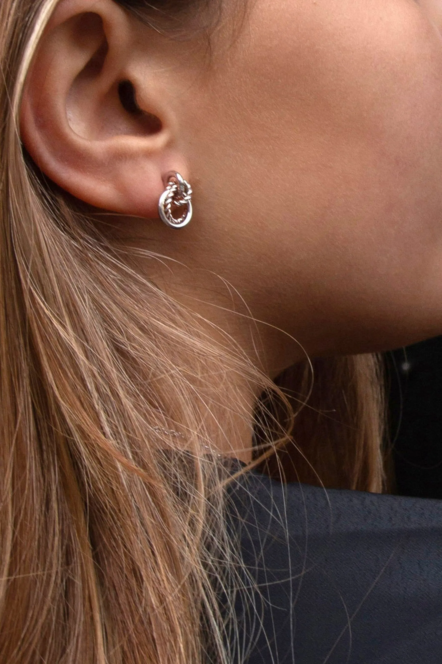 Hot Diamonds Argento - Orecchini unity con cerchio