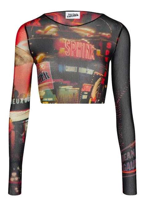 JEAN PAUL GAULTIER CROP TOP PIGALLE