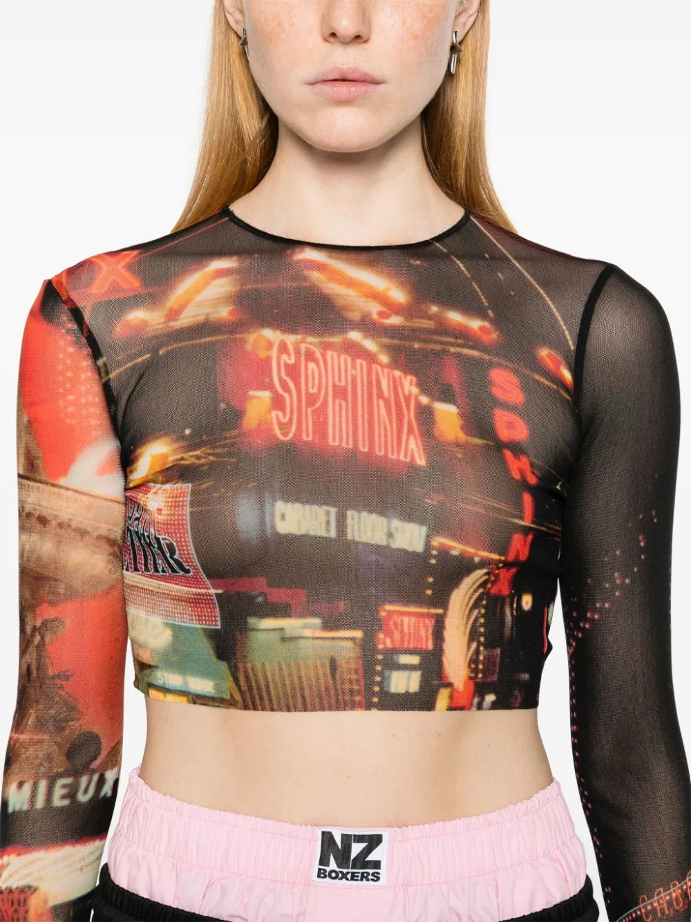 JEAN PAUL GAULTIER CROP TOP PIGALLE