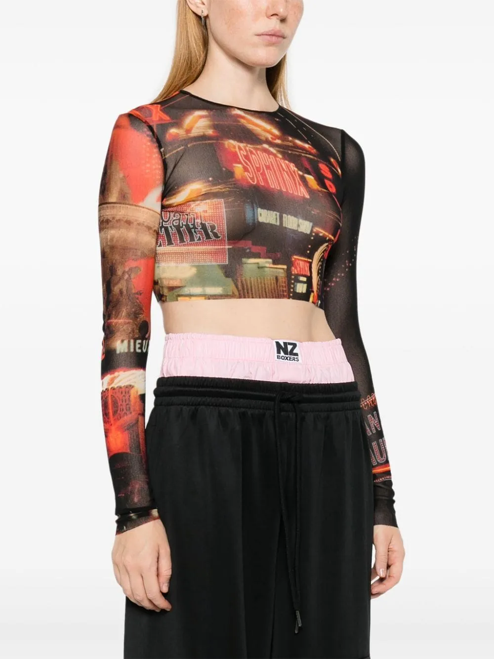 JEAN PAUL GAULTIER CROP TOP PIGALLE