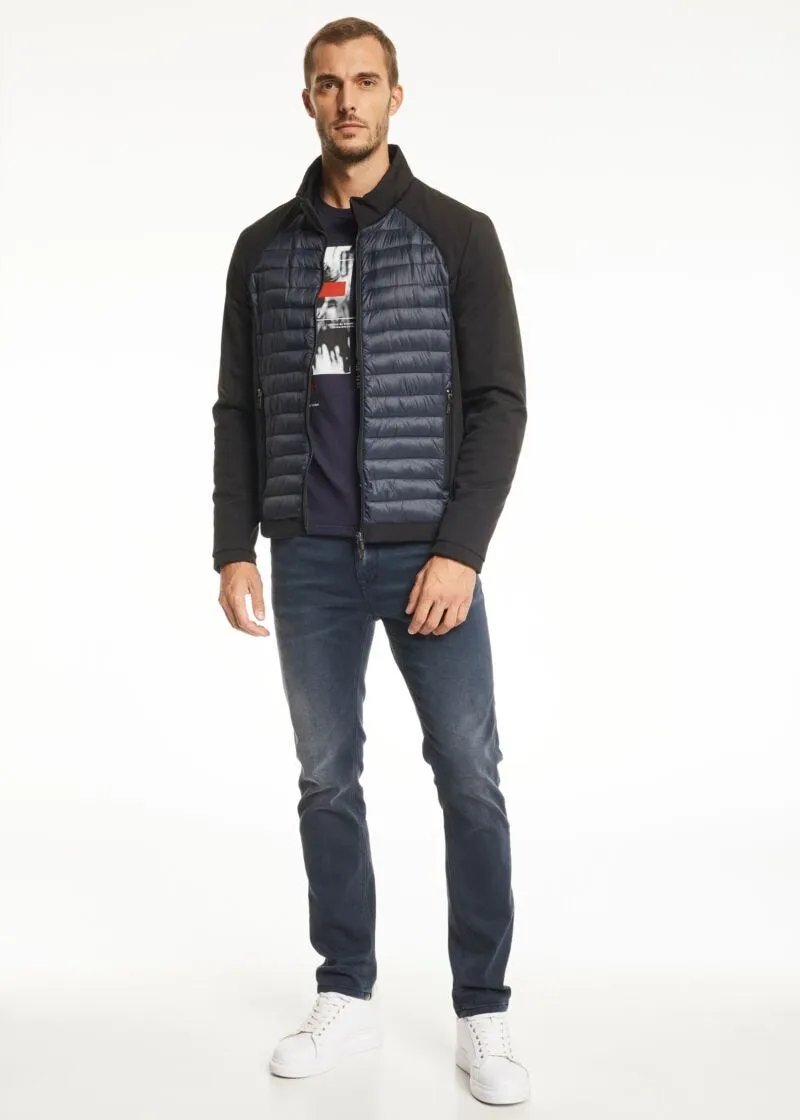 Jeans in denim di cotone ecosostenibile
