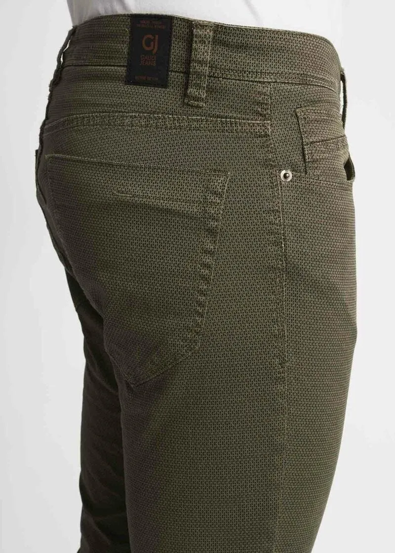 Jeans in gabardina armaturata
