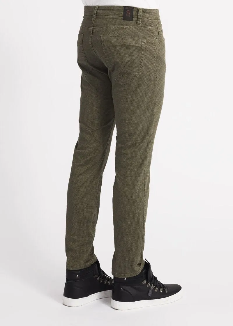 Jeans in gabardina armaturata