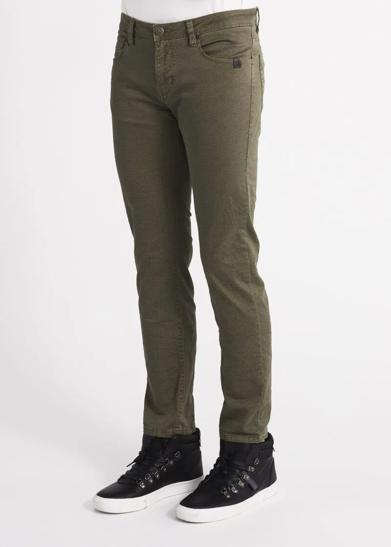Jeans in gabardina armaturata