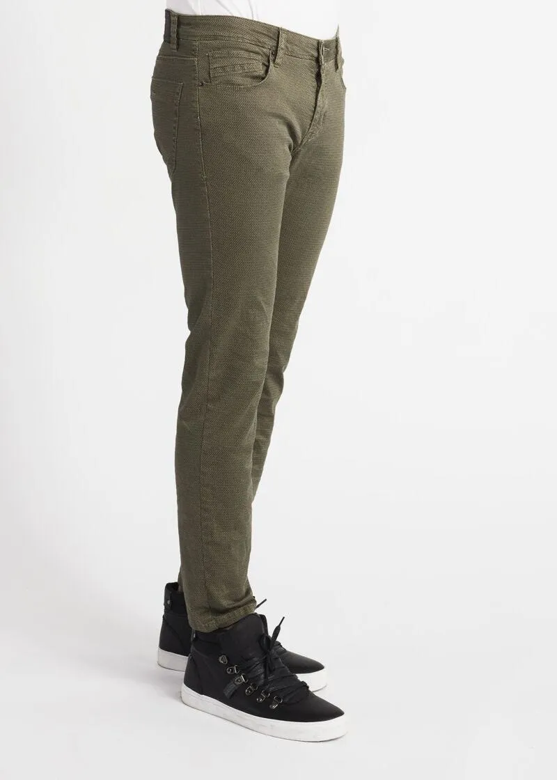 Jeans in gabardina armaturata