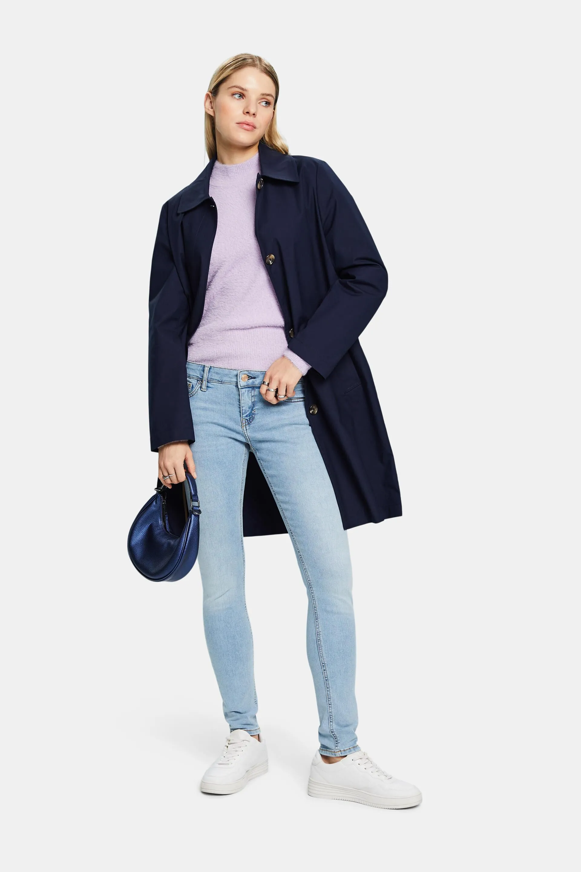 Jeans skinny a vita bassa