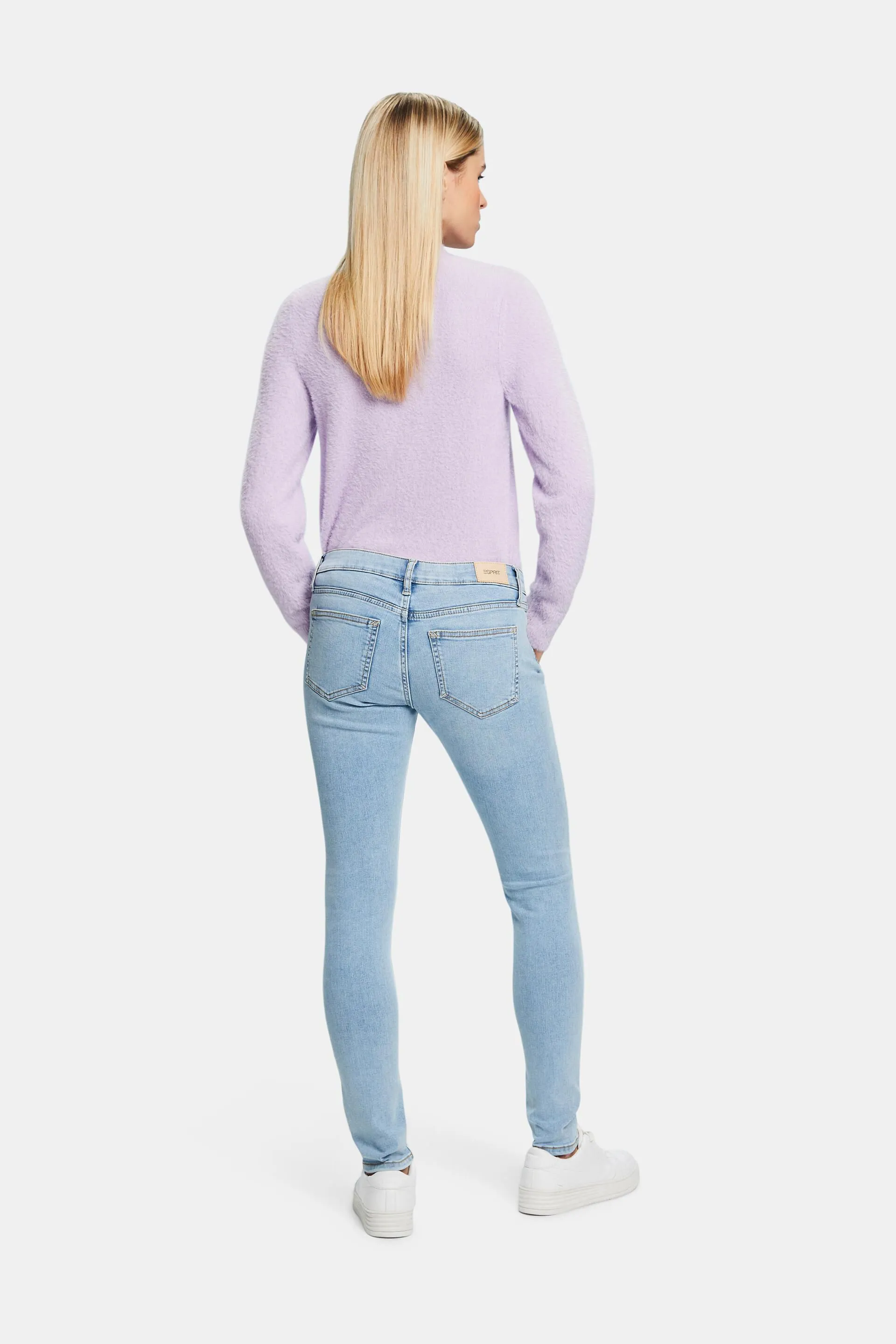 Jeans skinny a vita bassa