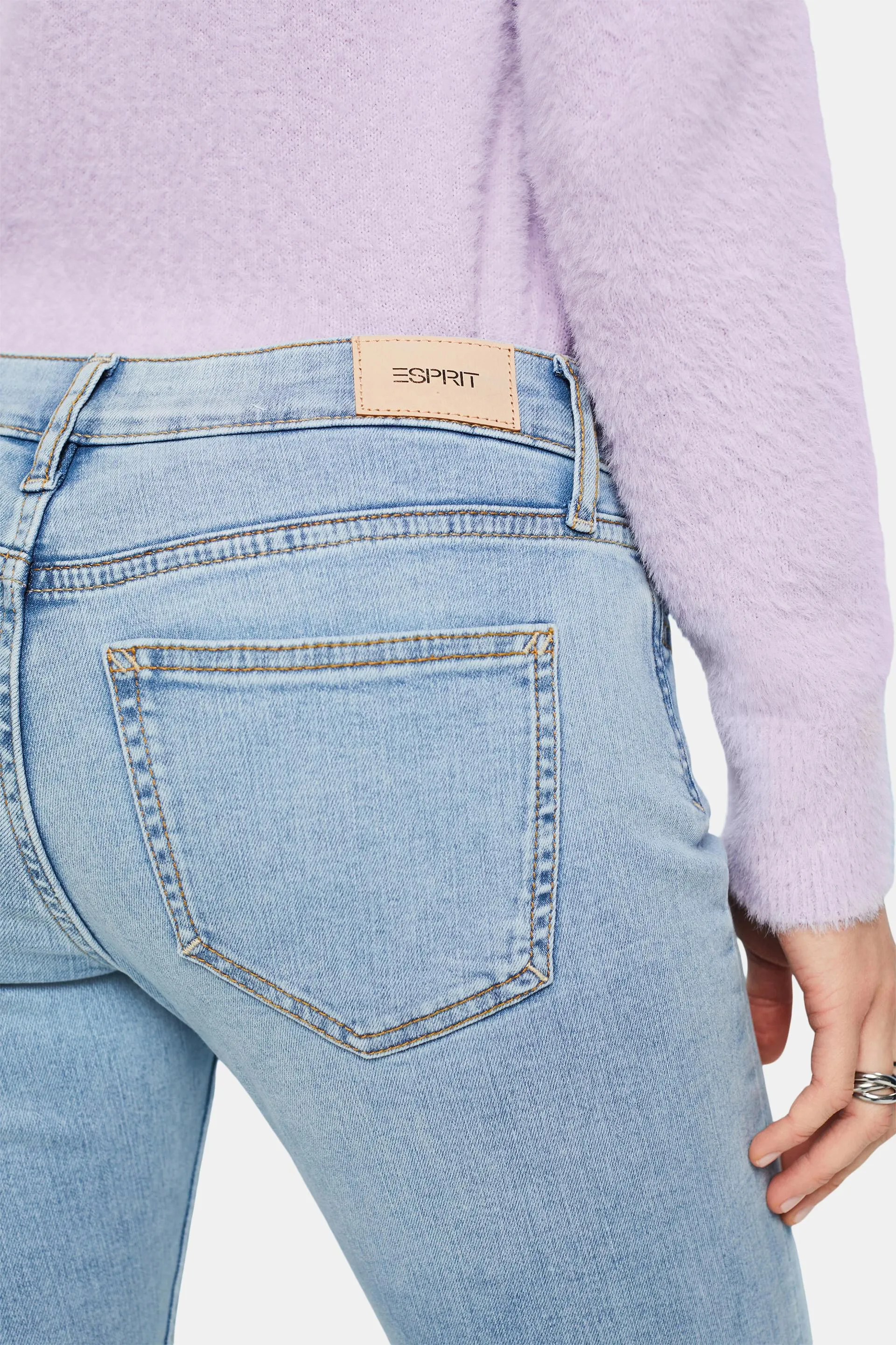 Jeans skinny a vita bassa