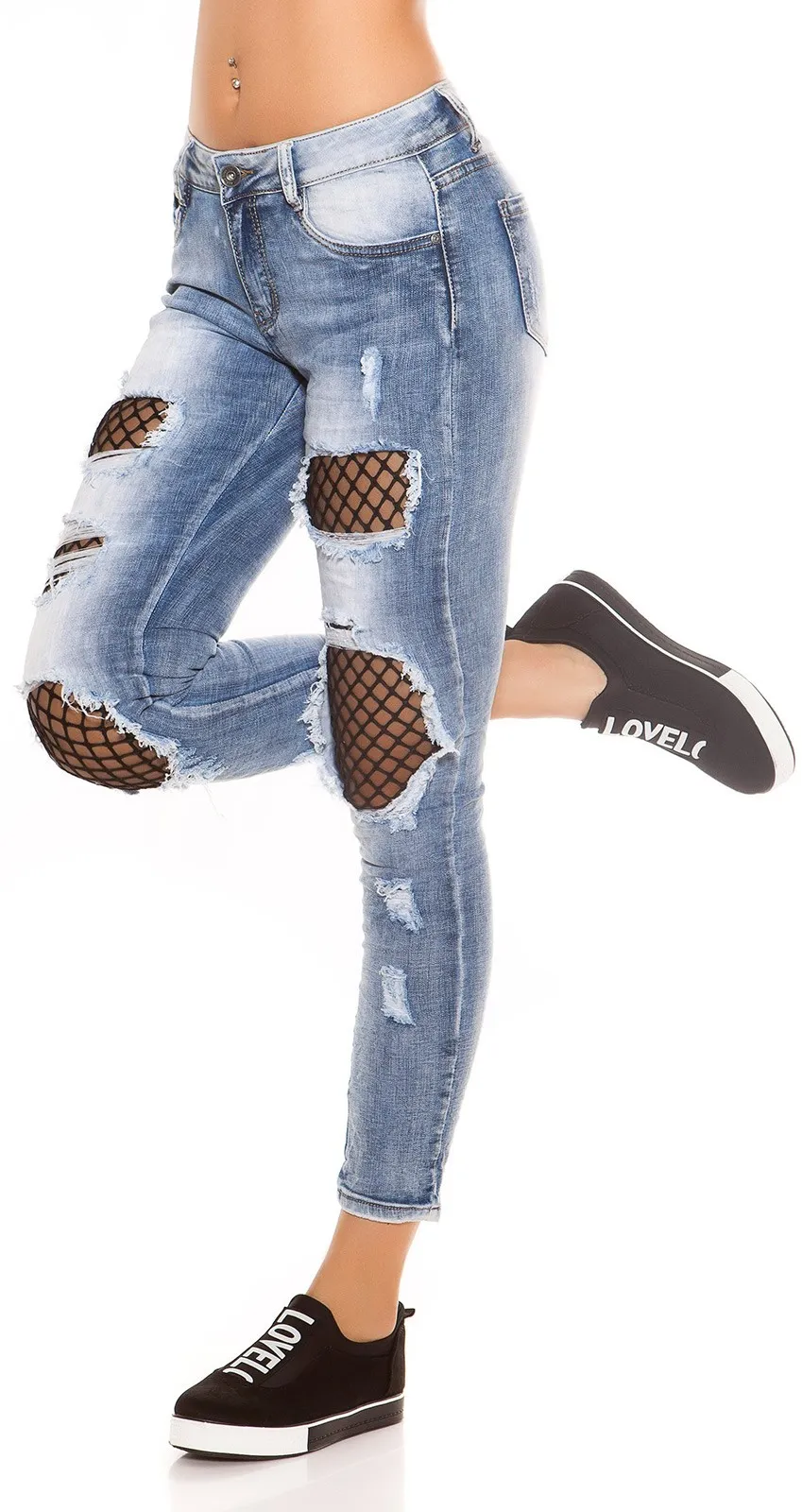Jeans skinny elasticizzato GZ172