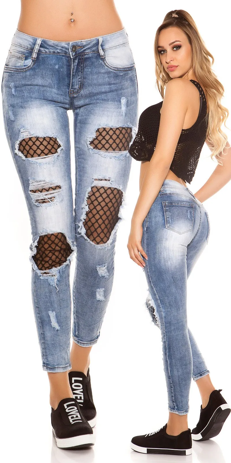 Jeans skinny elasticizzato GZ172
