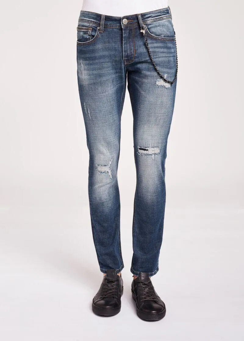 Jeans skinny in denim