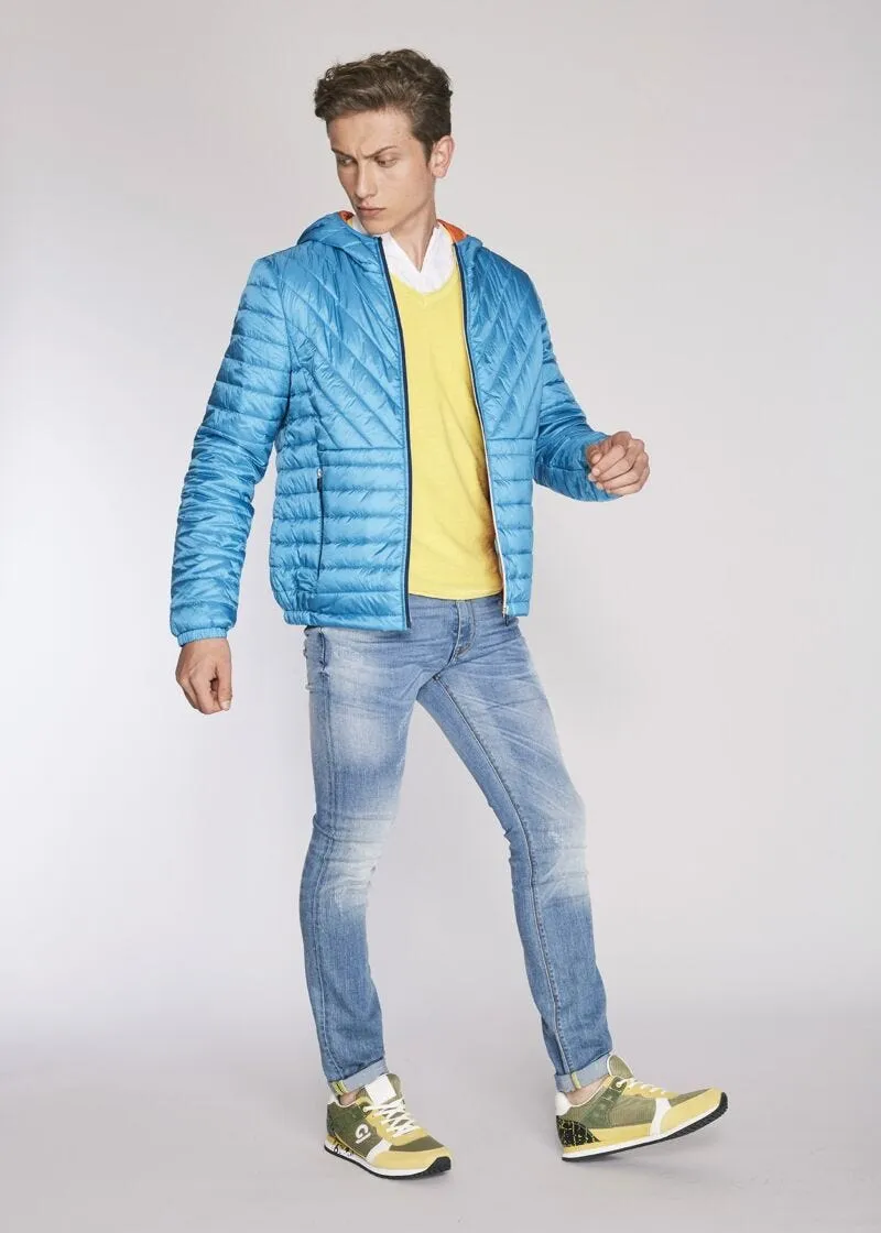 Jeans super skinny effetto used