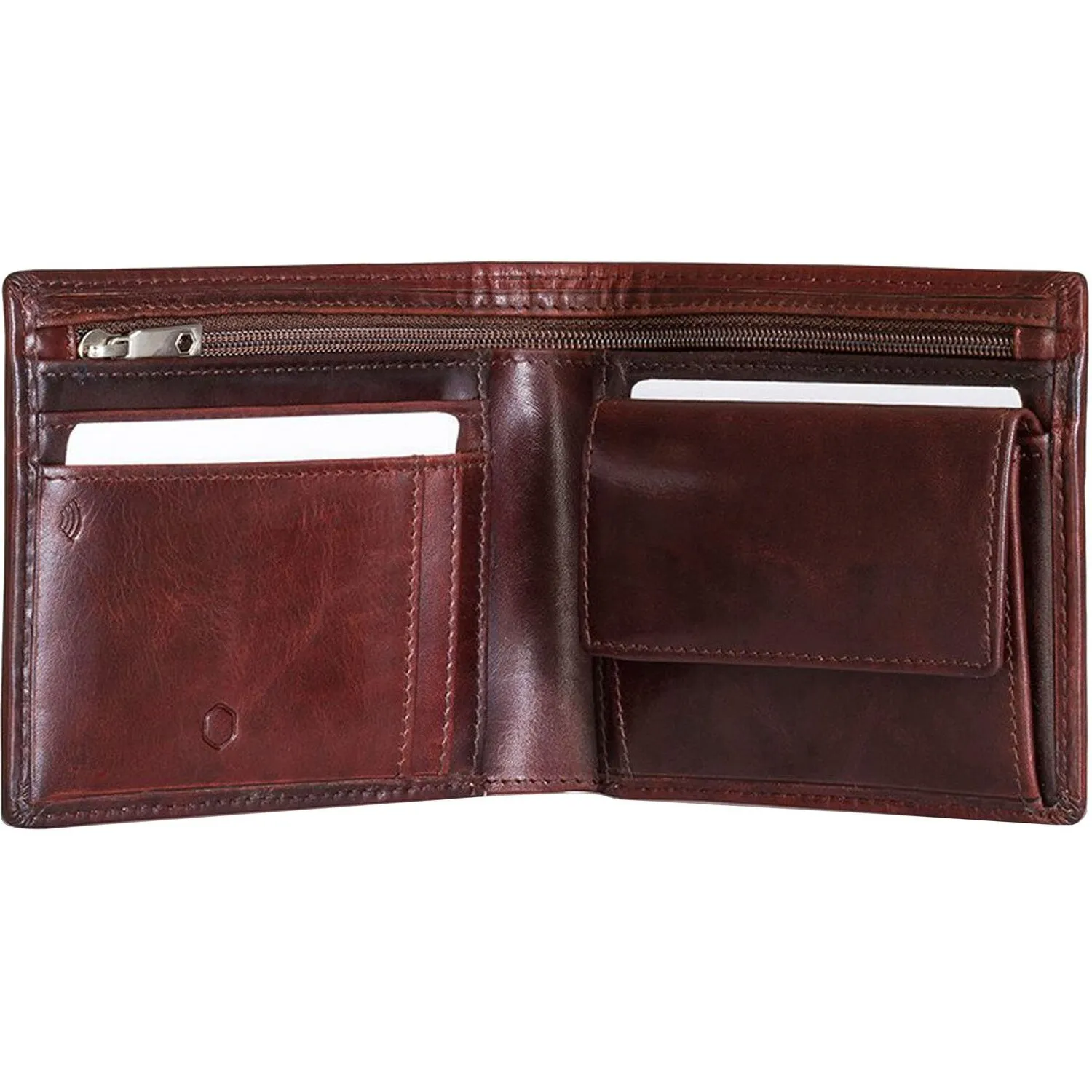 Jekyll & Hide Portafoglio Oxford RFID in pelle 12 cm