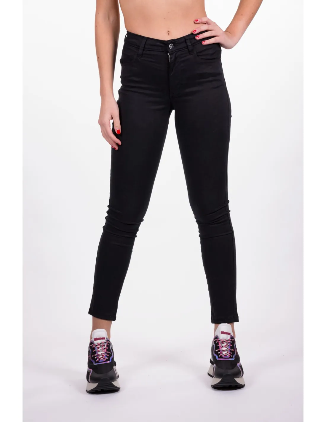 Jenas nero donna Sexy Curve Guess