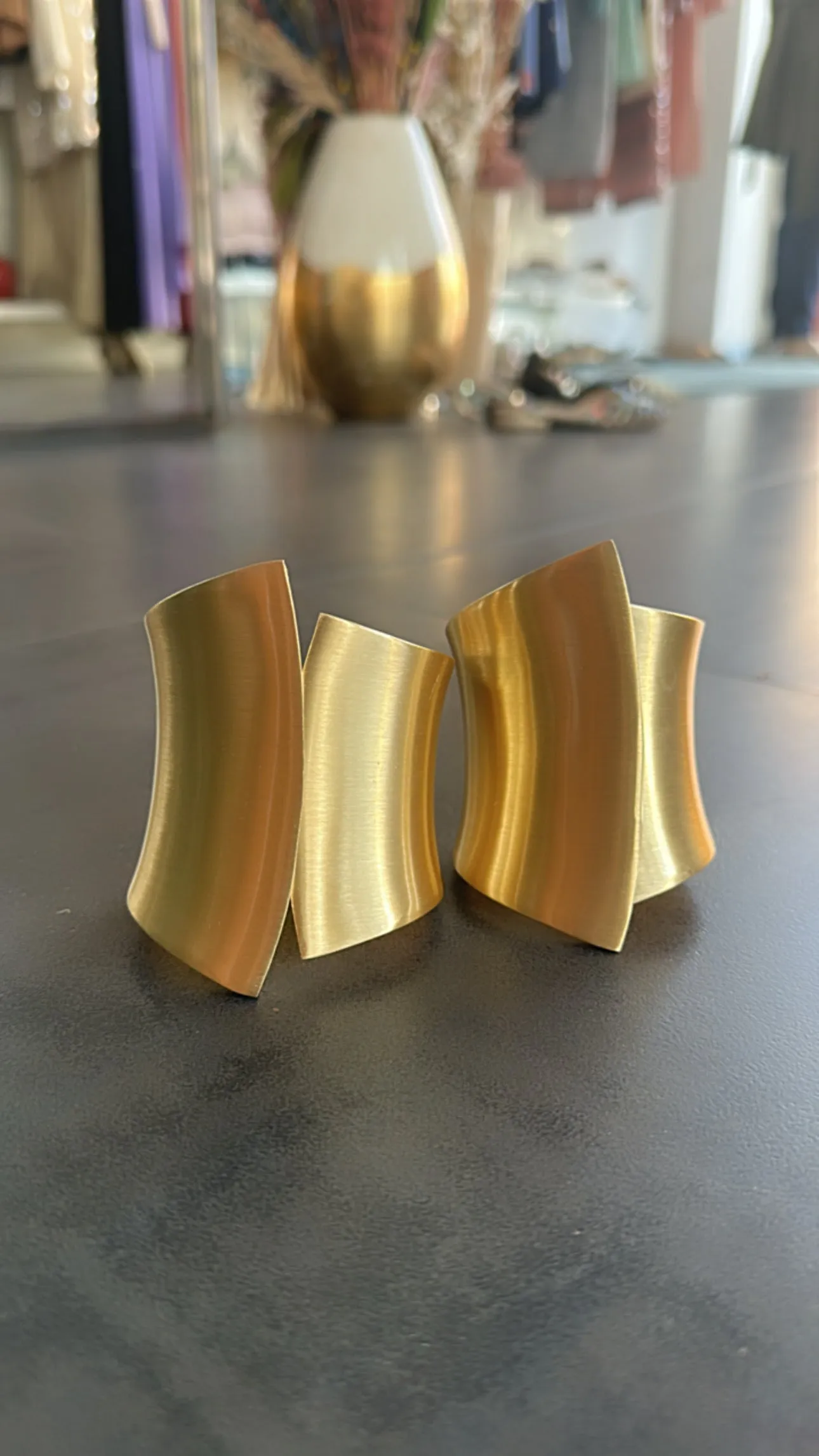 Jewel - Bracciale gold big opaco