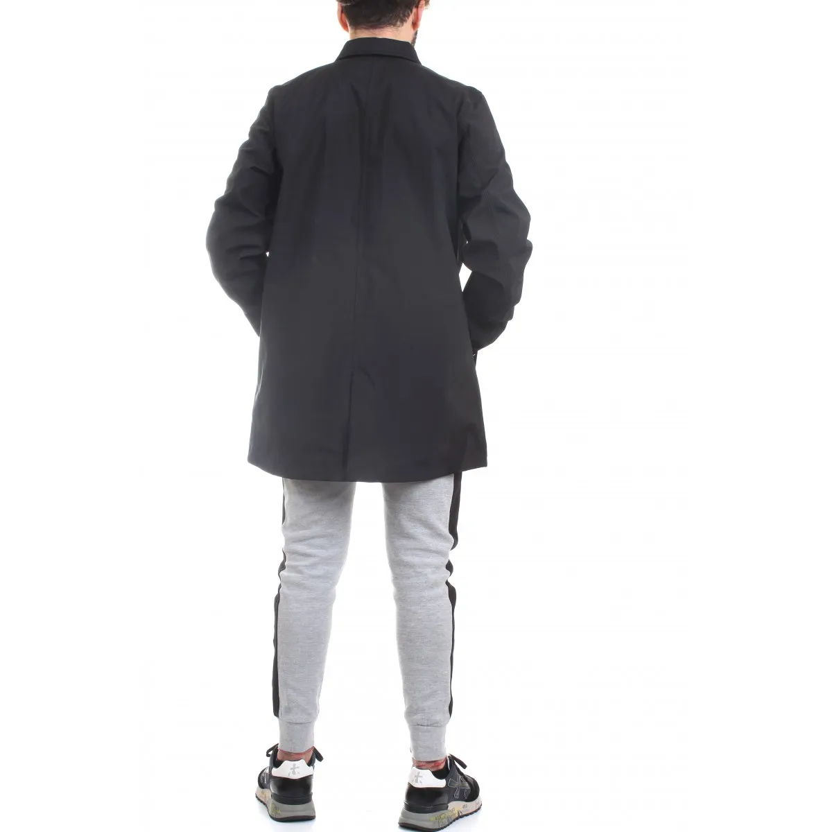 K-Way Parka Uomo Benny Bonded Nero