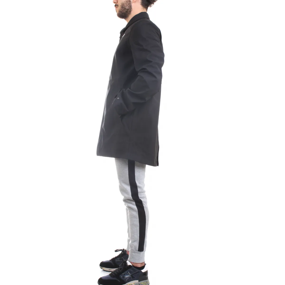 K-Way Parka Uomo Benny Bonded Nero
