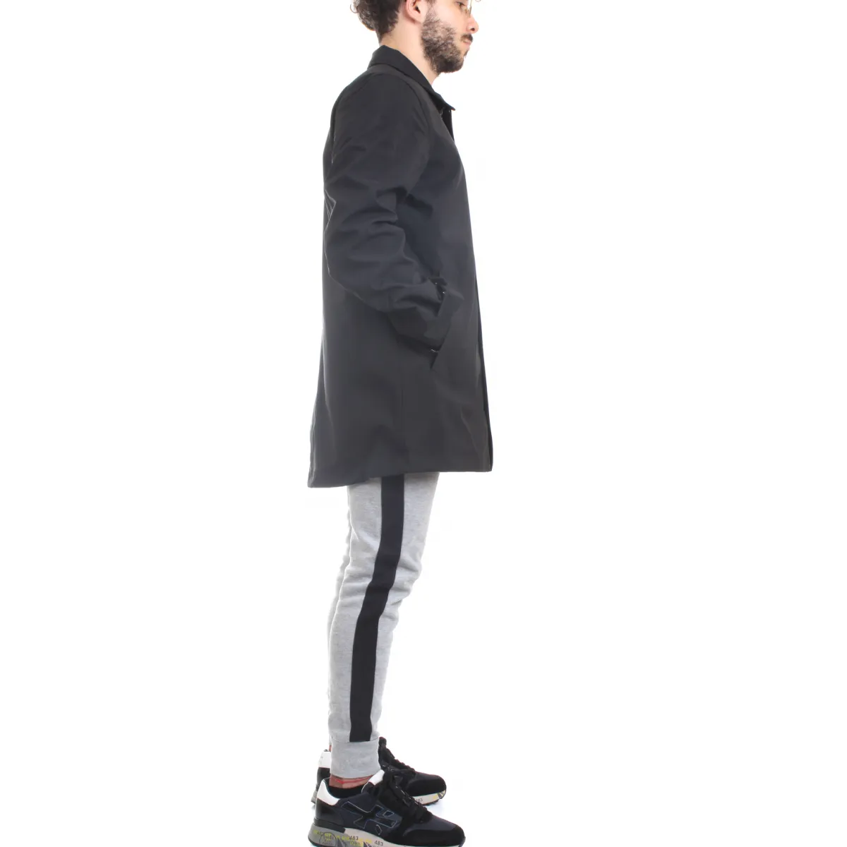 K-Way Parka Uomo Benny Bonded Nero