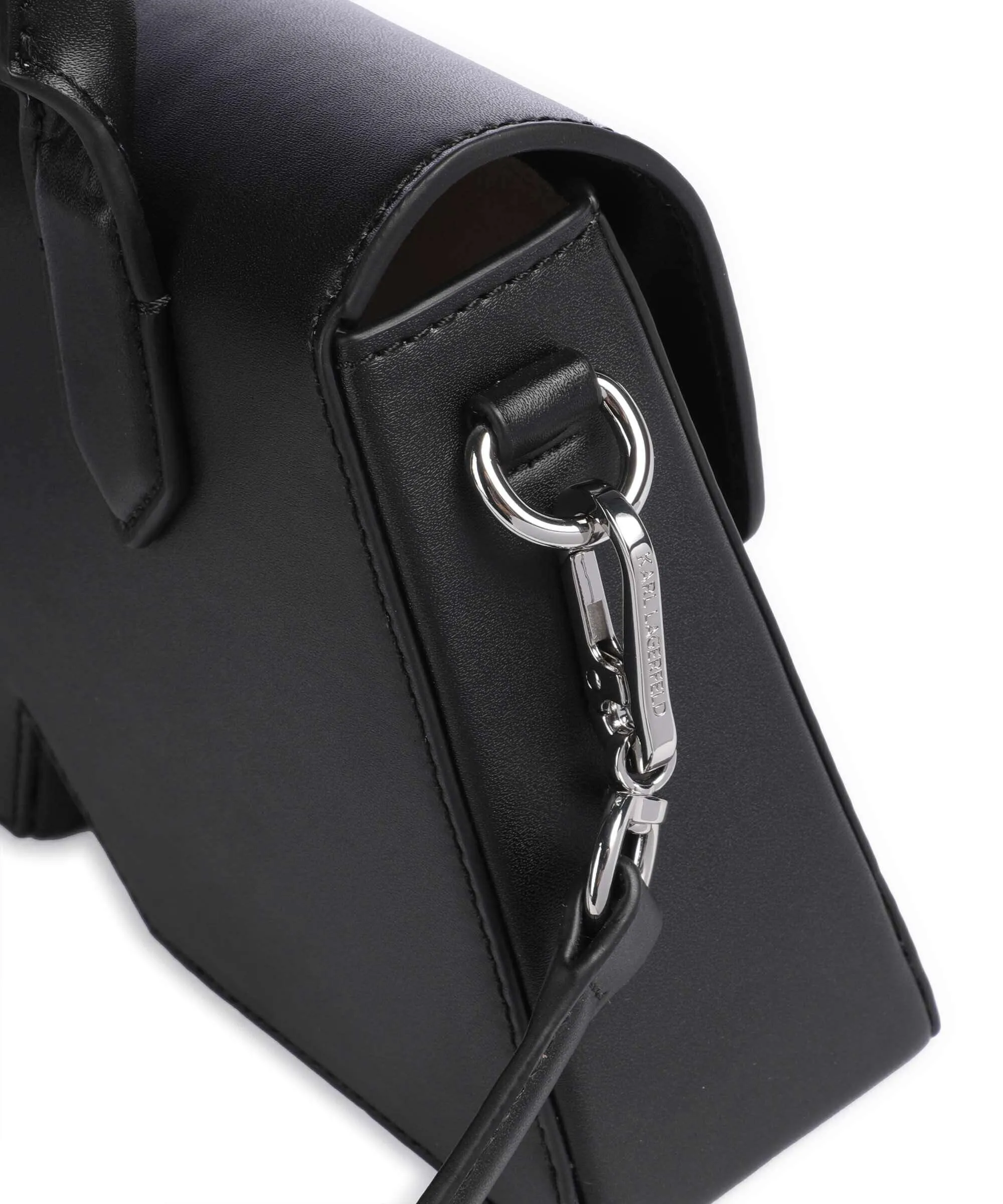  Karl Lagerfeld Ikon K Borsa a mano pelle riciclato, poliuretano nero  