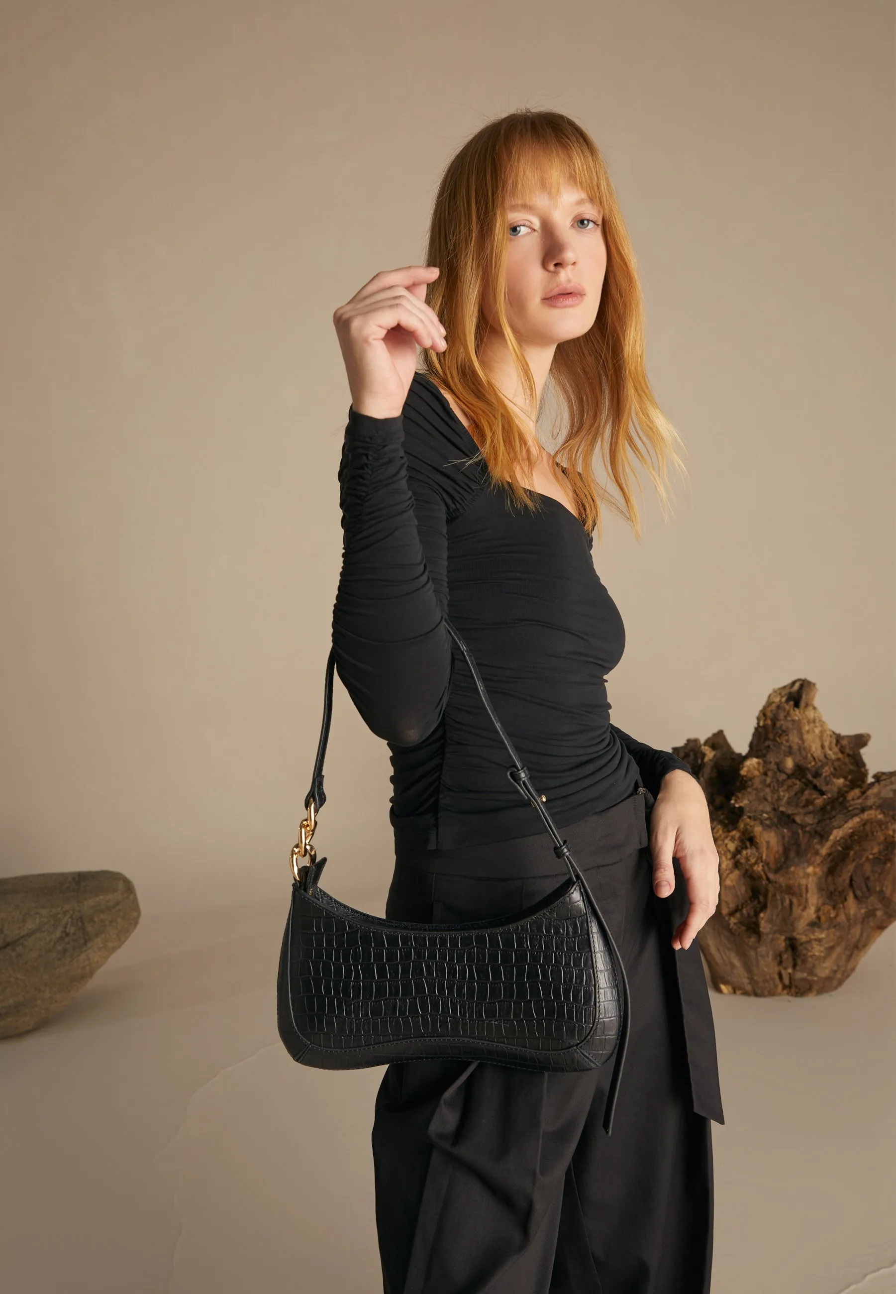 LEATHER - Borsa a mano