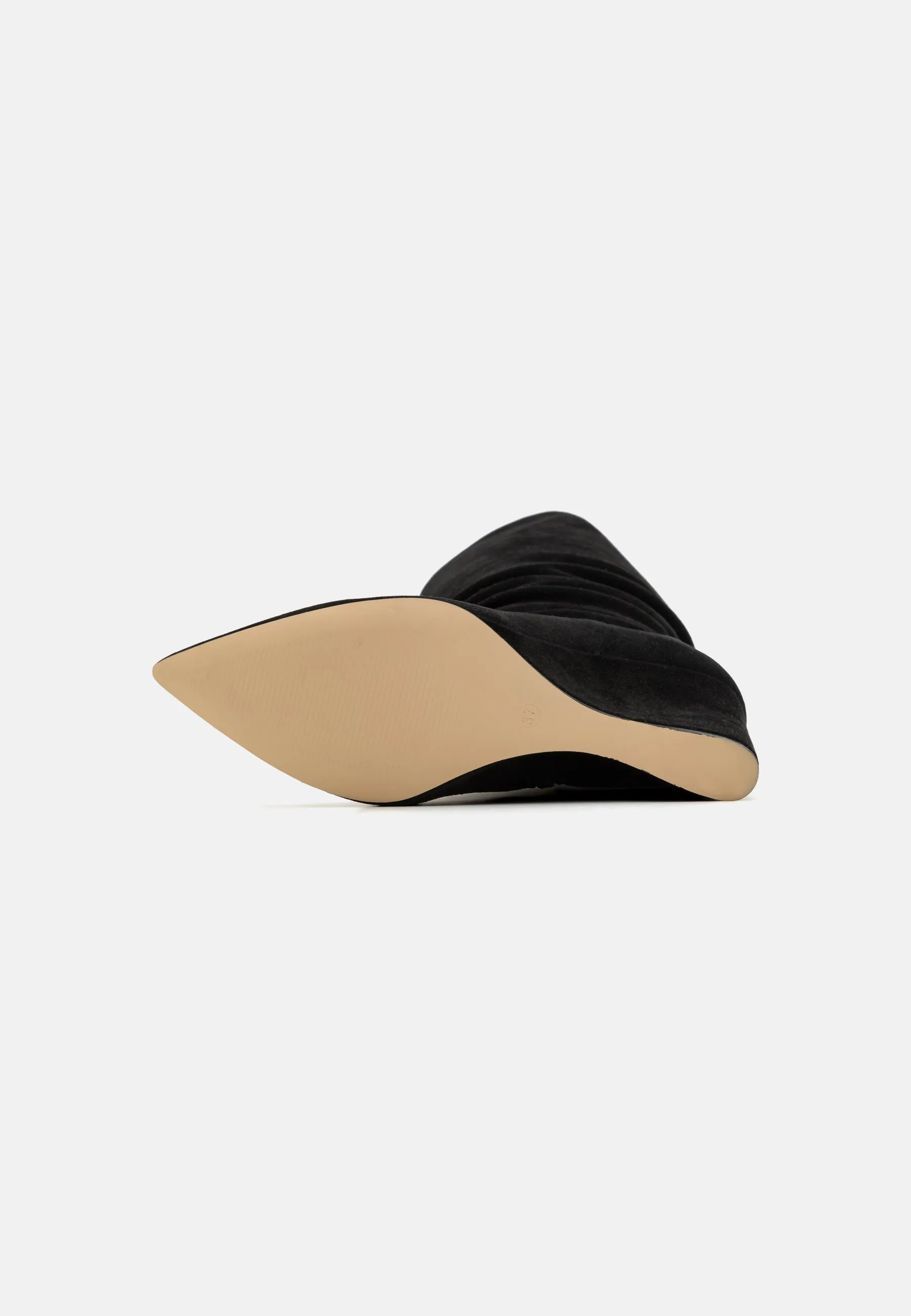 LEATHER  - Stivali con la zeppa