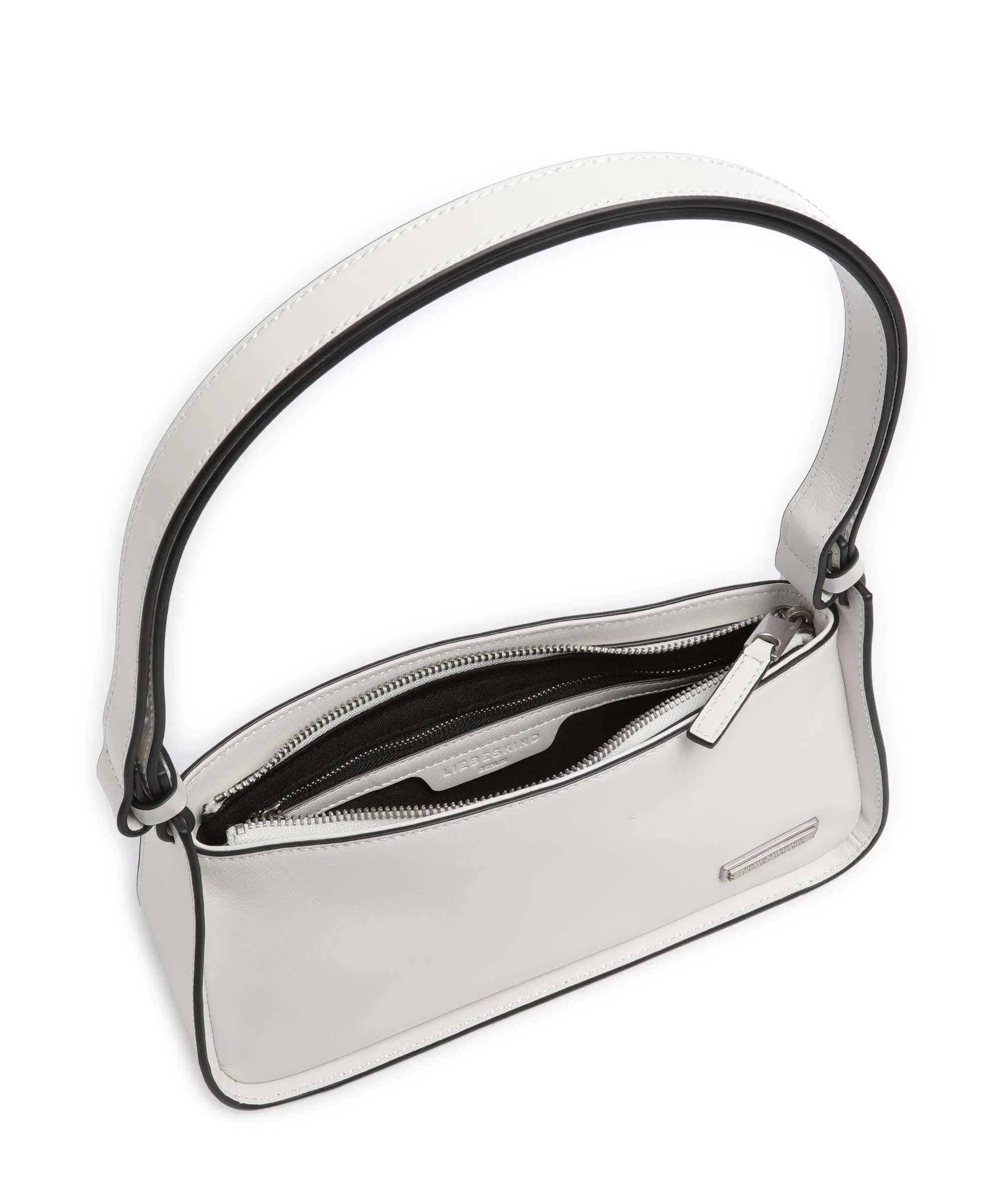  Liebeskind Franzis Calf Optic S Borsa a spalla pelle bianco  