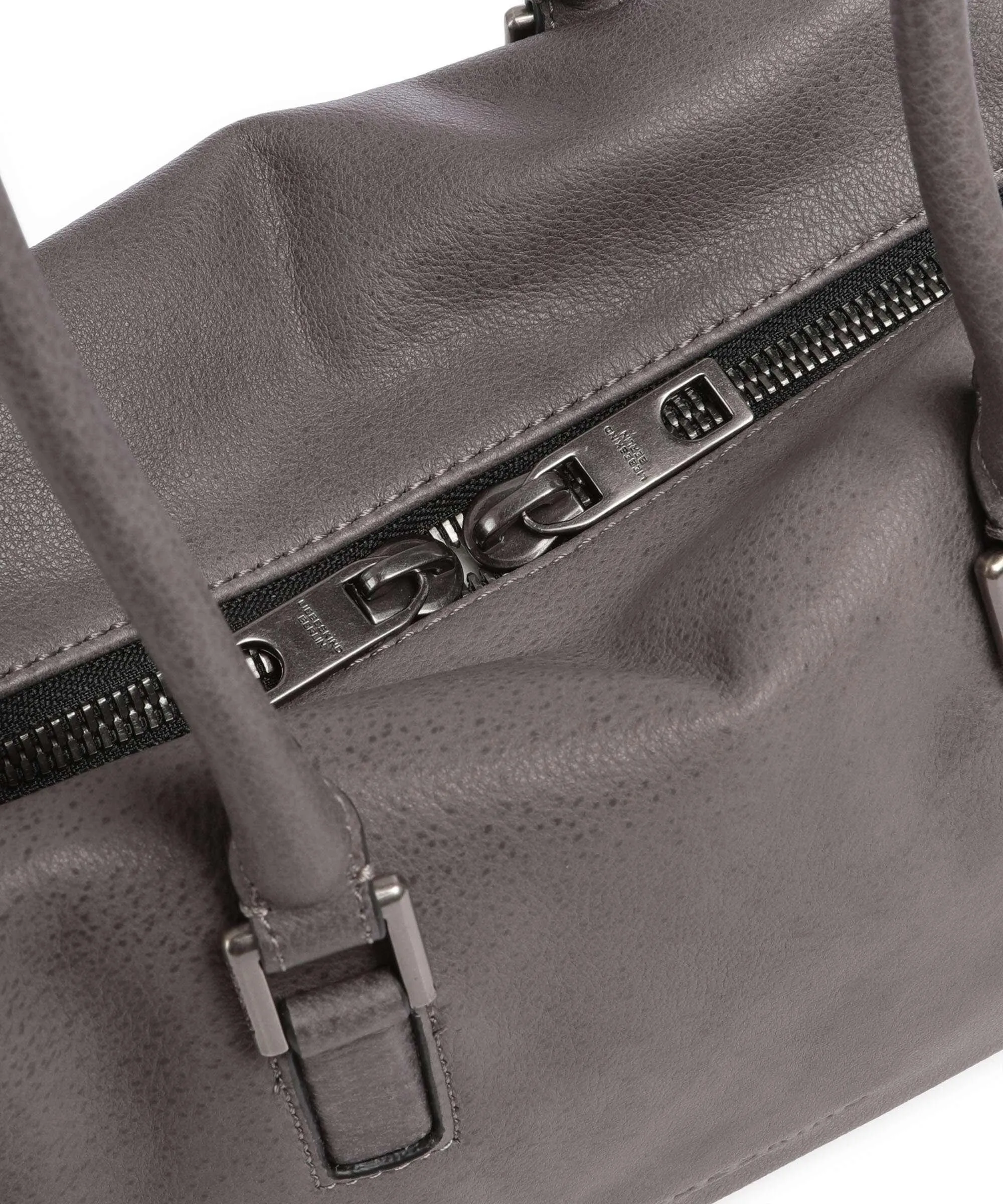  Liebeskind Kayla 3D Leather S Borsa a spalla pelle bovina grigio  