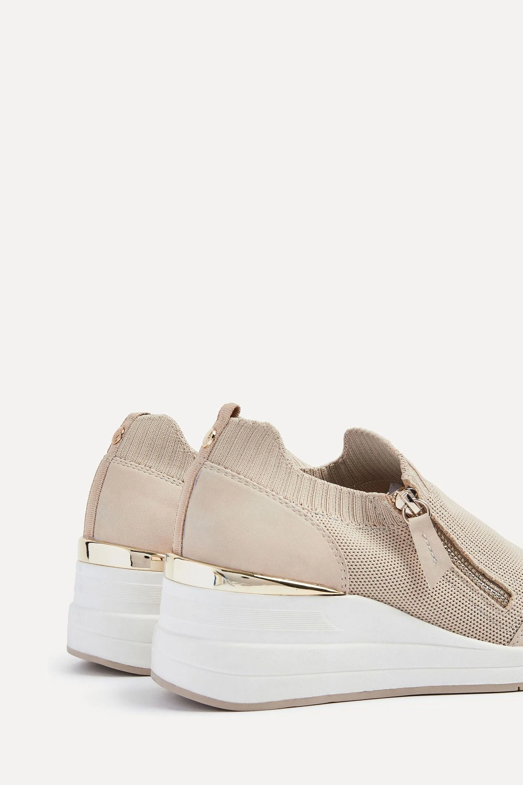 Linzi Adler - Flyknit - Sneakers con zeppa e zip
