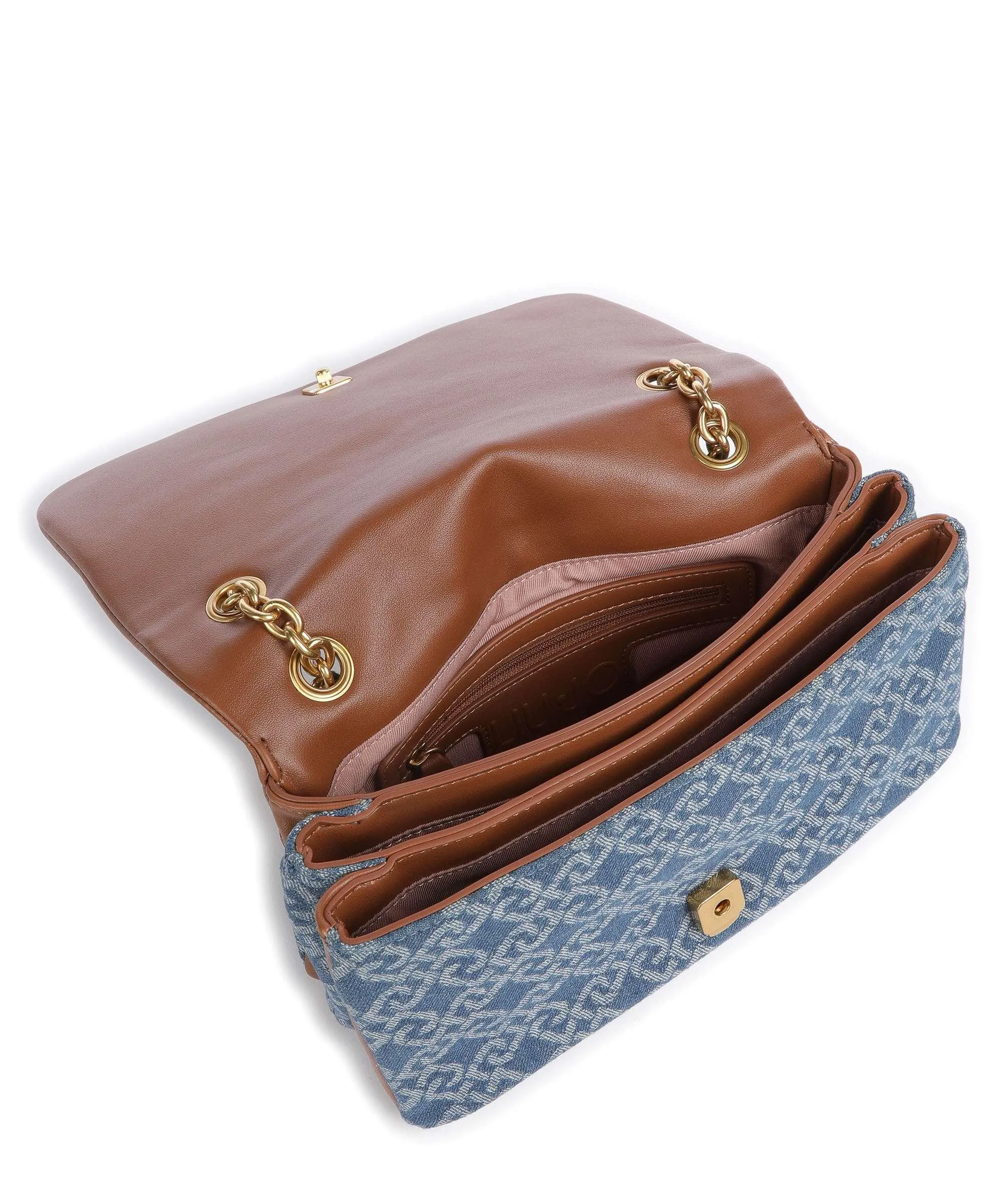  Liu Jo Brionia Borsa a spalla poliestere blu  