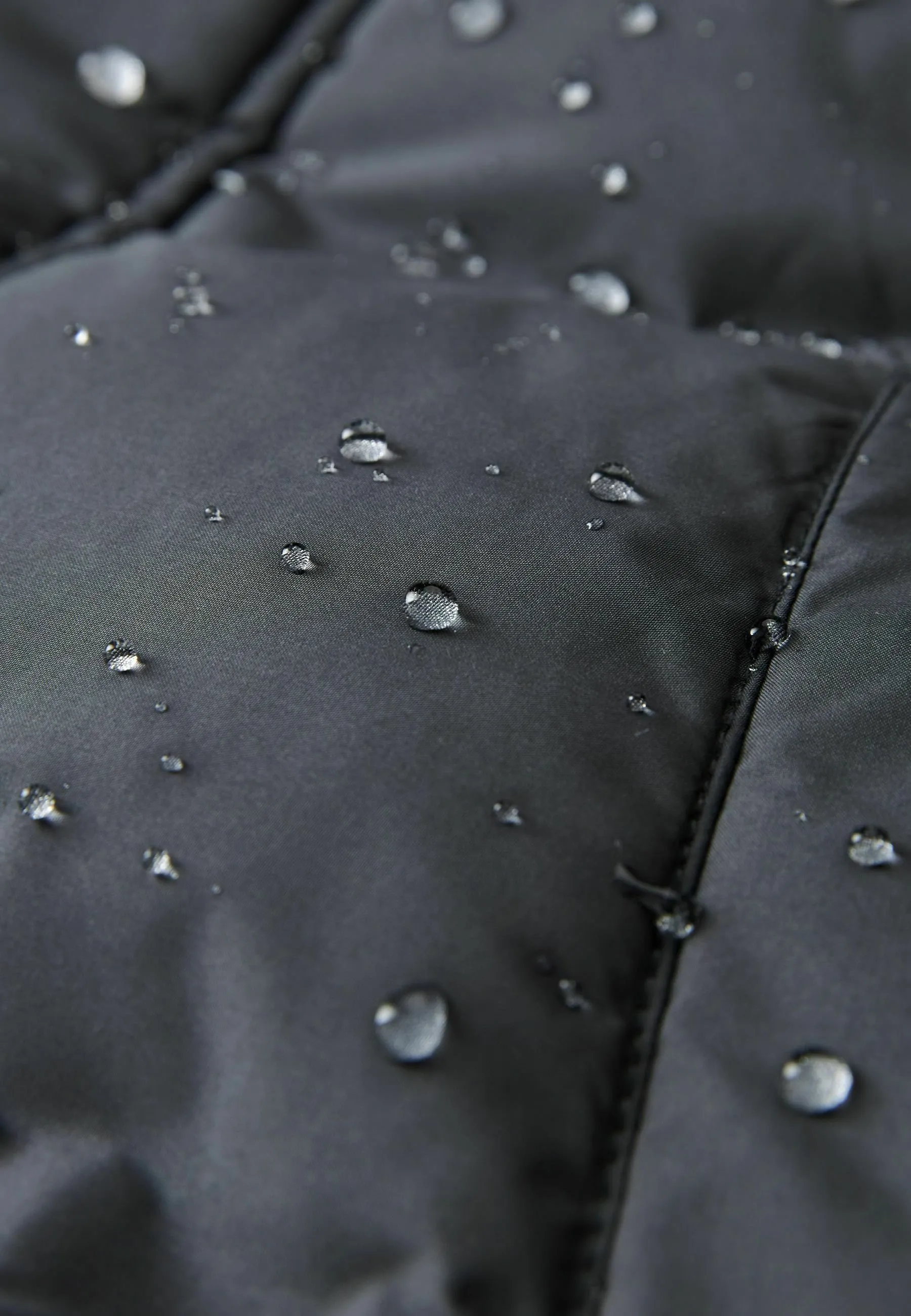 LONG SHOWER RESISTANT PUFFER - Parka