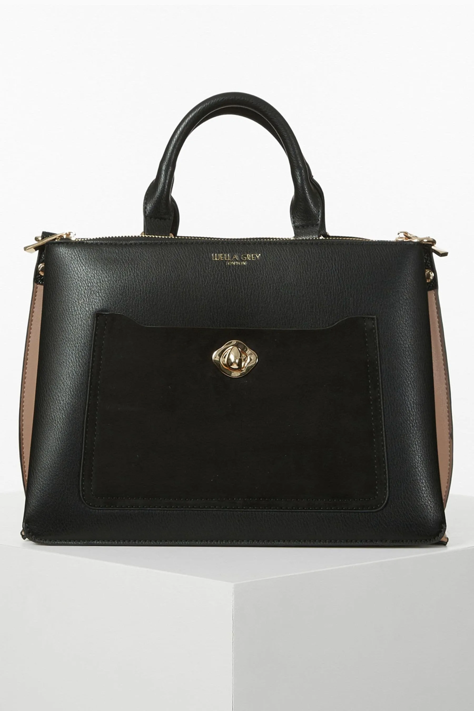 Luella Grey Nero - Olympia - Borsa tote