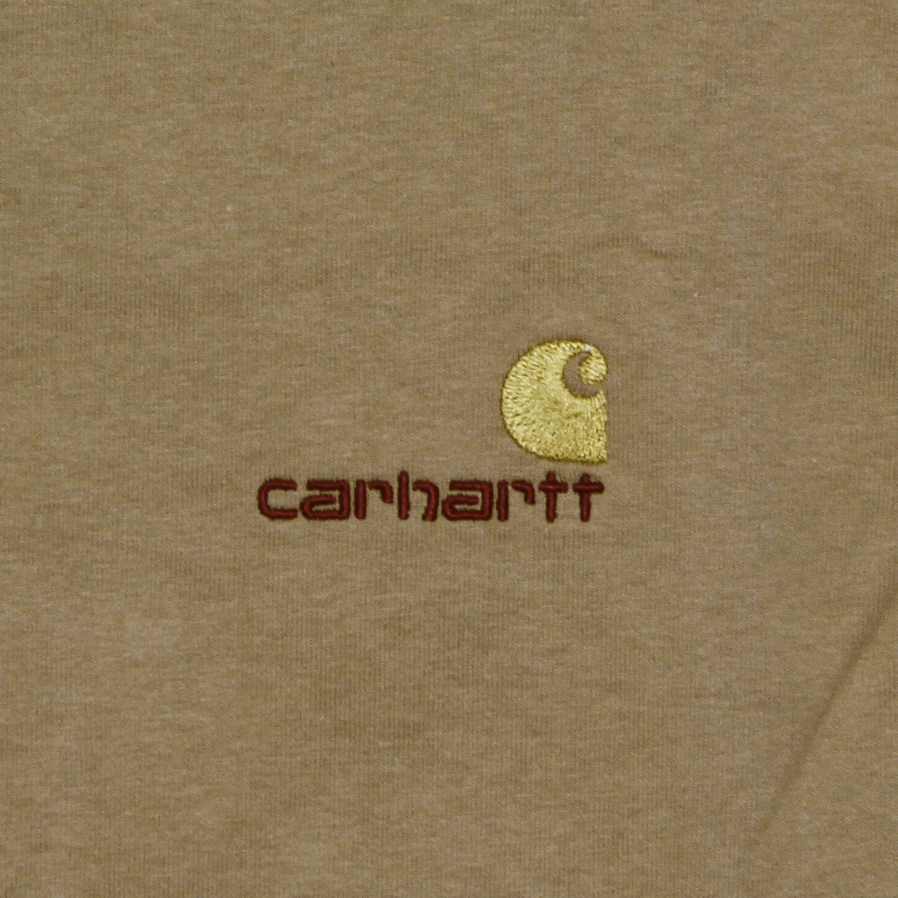 Maglietta Uomo American Script Tee Dusty H Brown