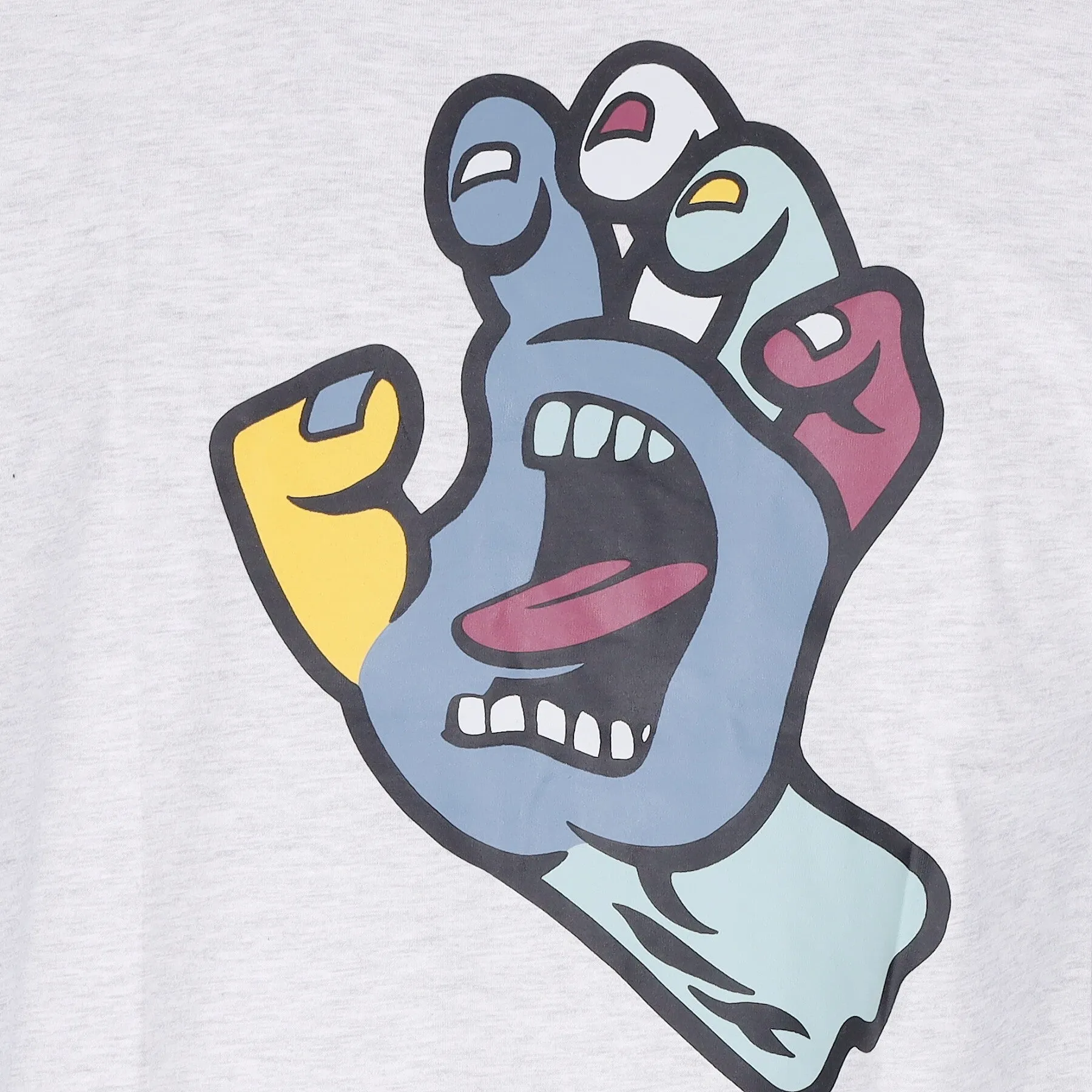 Maglietta Uomo Screaming Hand Fusion Tee Athletic Heather