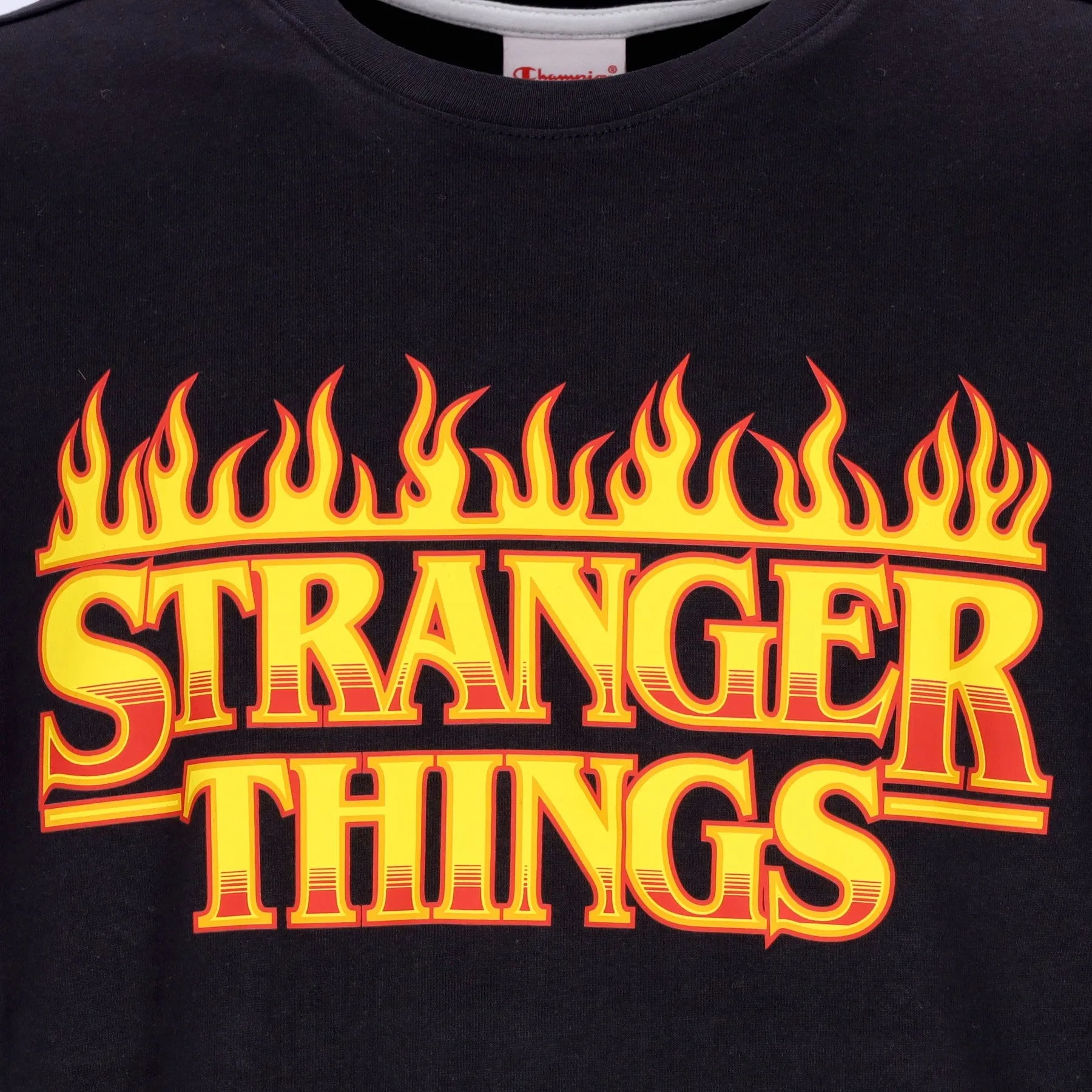 Maglietta Uomo Tee X Strange Things Black/yellow