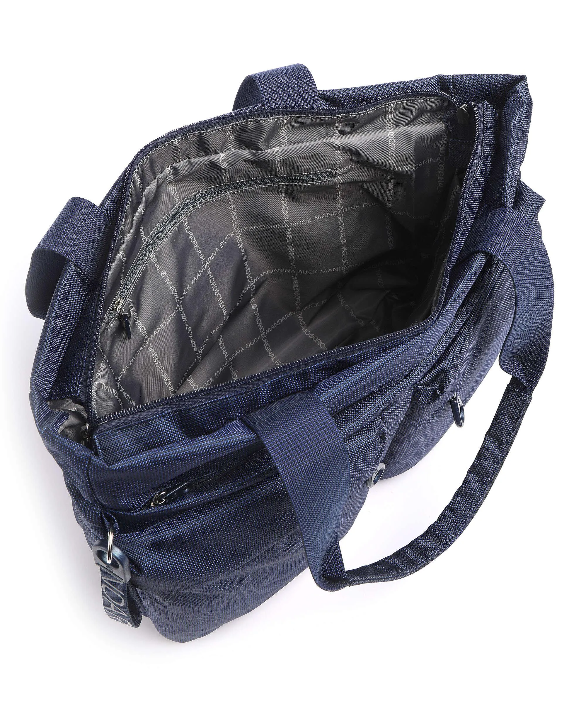 Mandarina Duck MD20 Borsa shopper 15″ poliestere blu scuro  