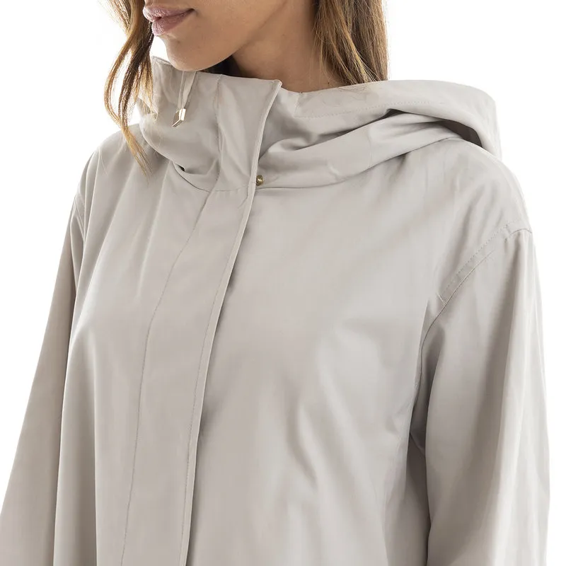 Max Mara Parka con cappuccio ghiaccio