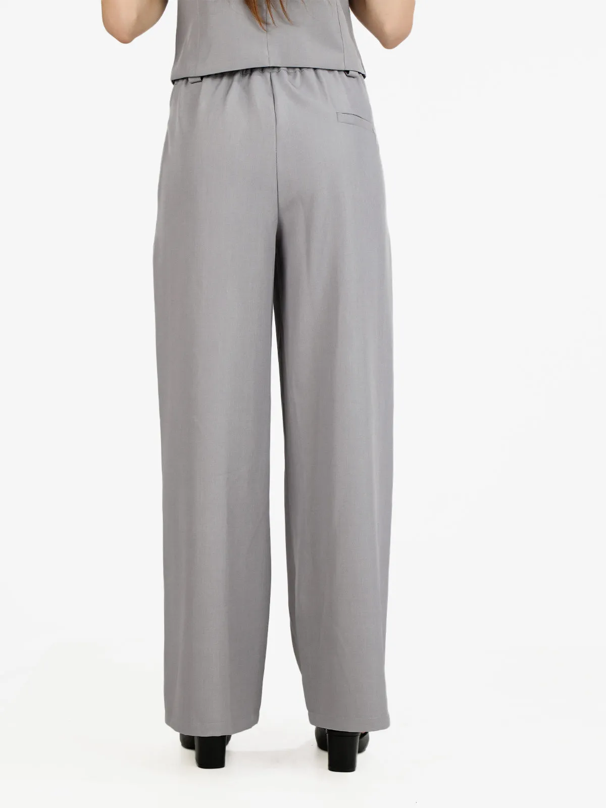 Melitea Pantalon palazzo élégant pour femme