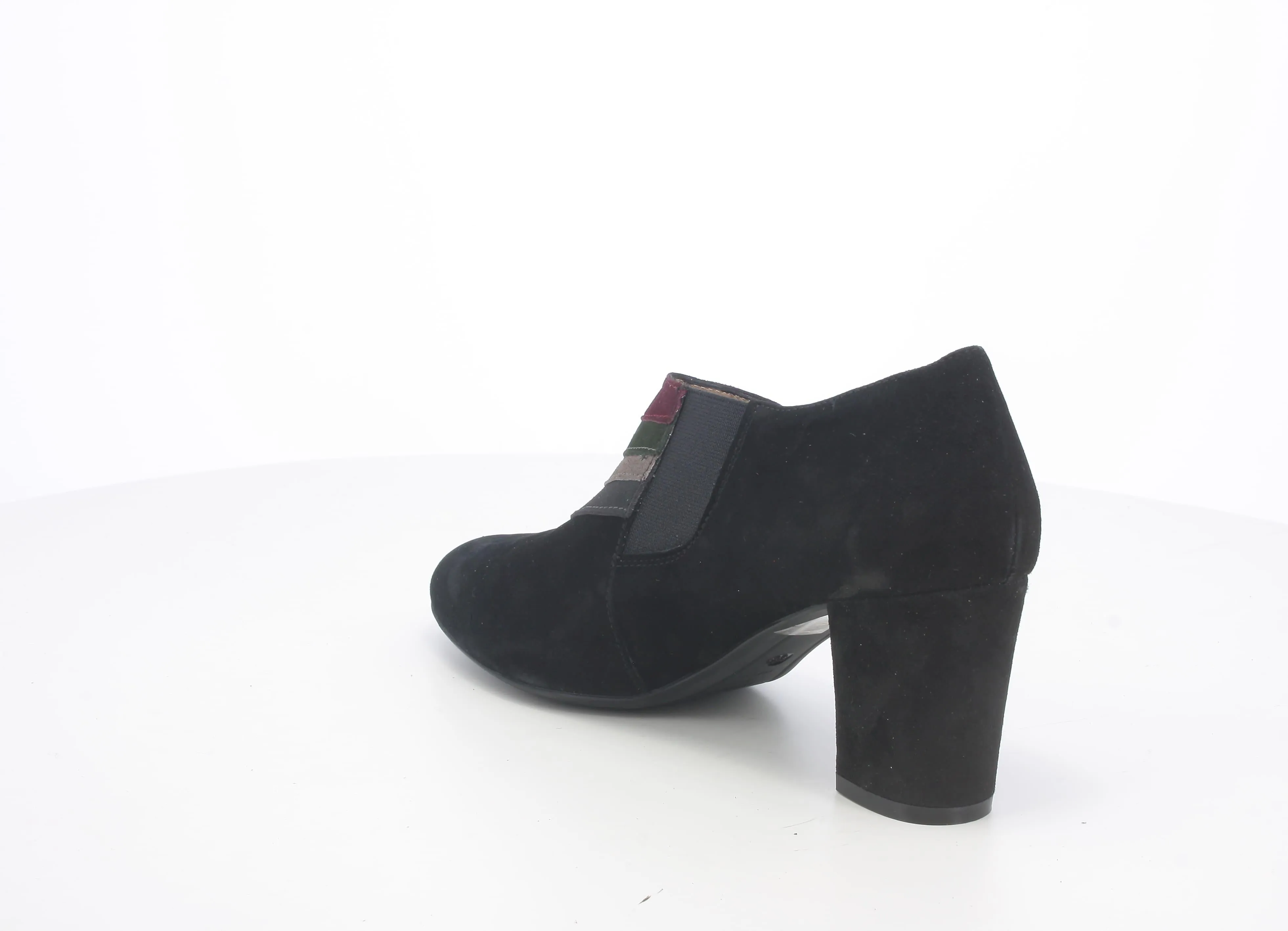 Melluso scarpe accollate senza stringhe camoscio