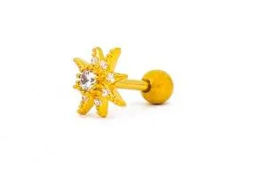 Mini orecchino elegante, colore oro