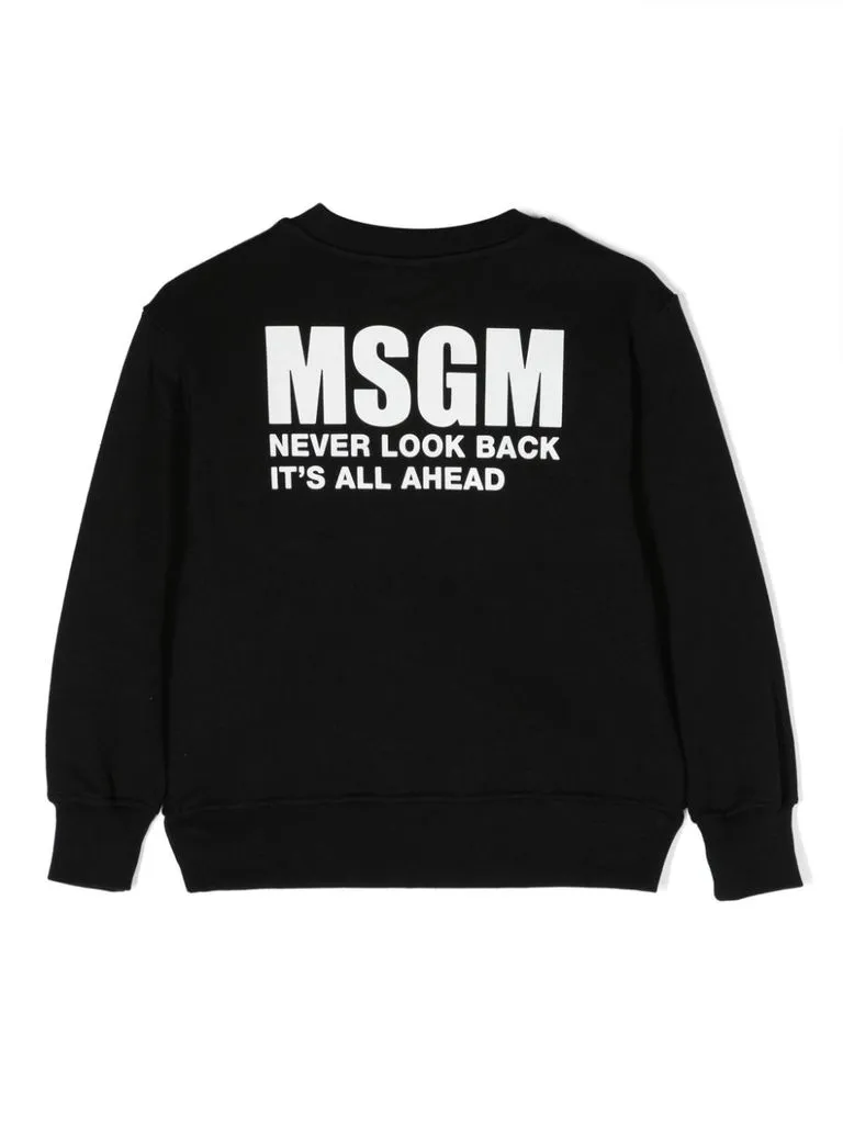 msgm Felpa con logo