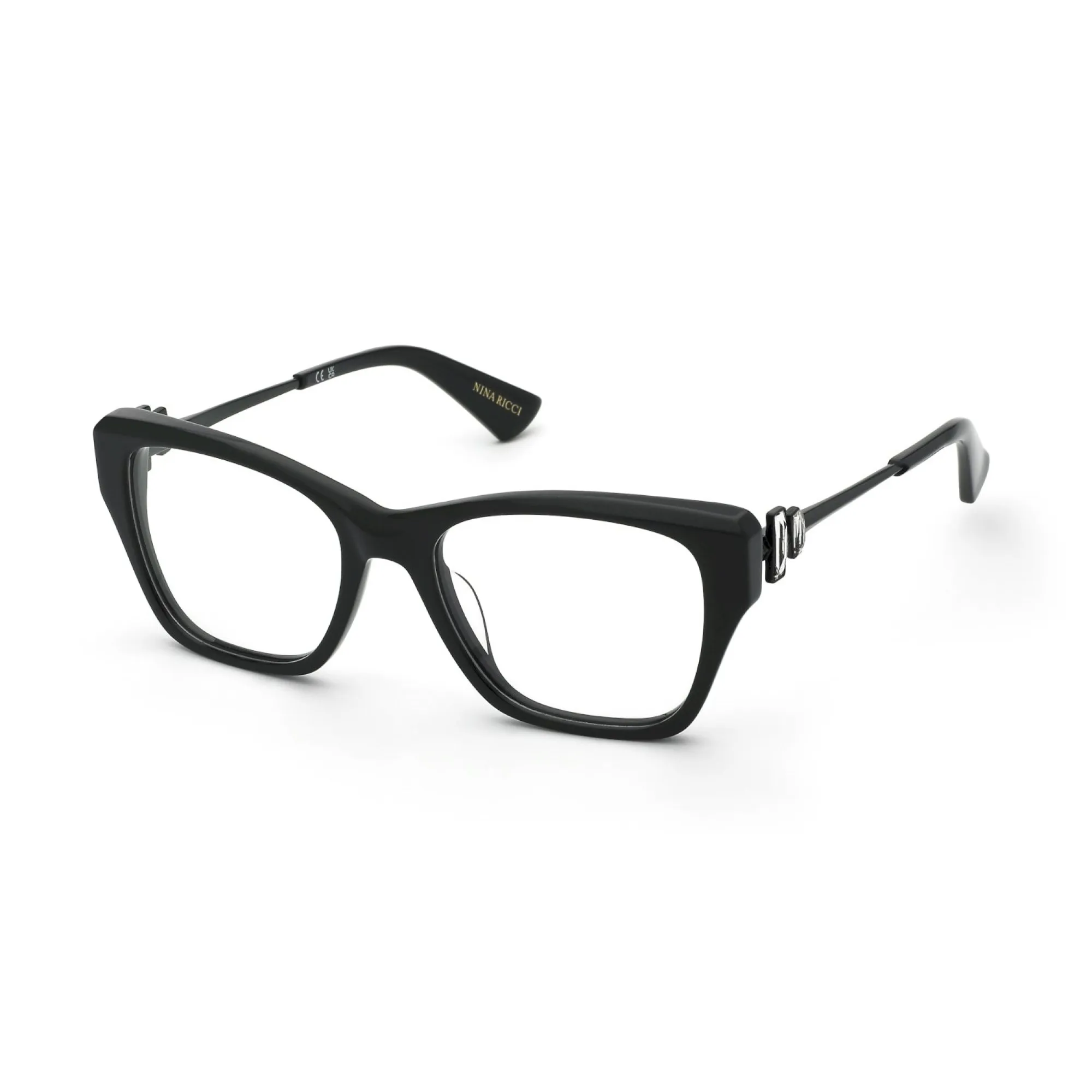   Nina Ricci VNR416S - 700S Nero Lucido | Occhiale Da Vista Donna 