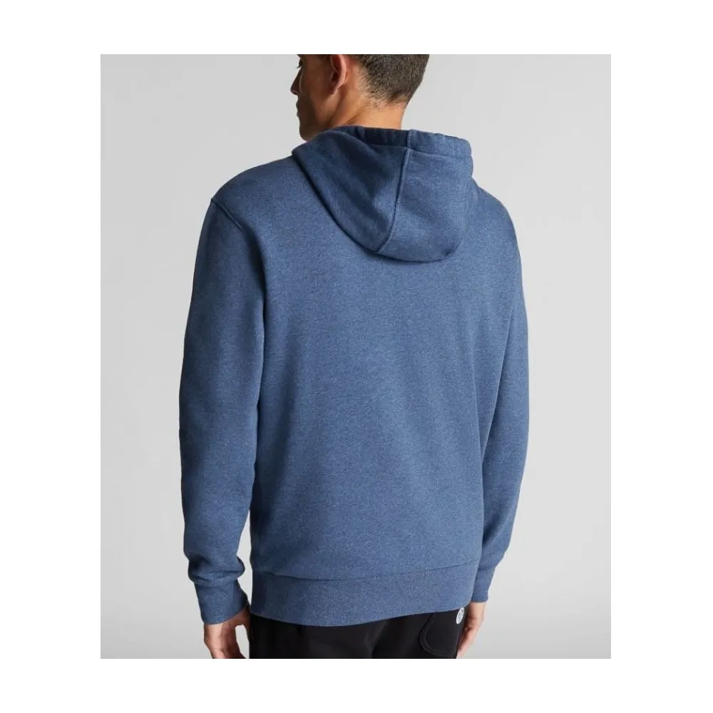 NORTH SAILS FELPA CON CAPPUCCIO - UOMO - BLU CHIARO - 691623-797