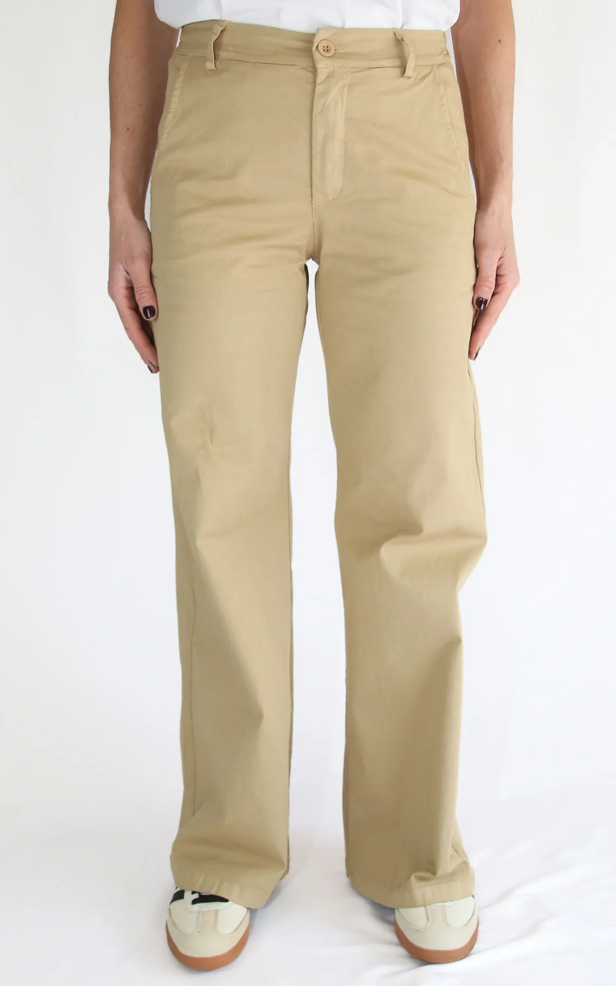 Off-on – Pantalone palazzo  Betty – Beige
