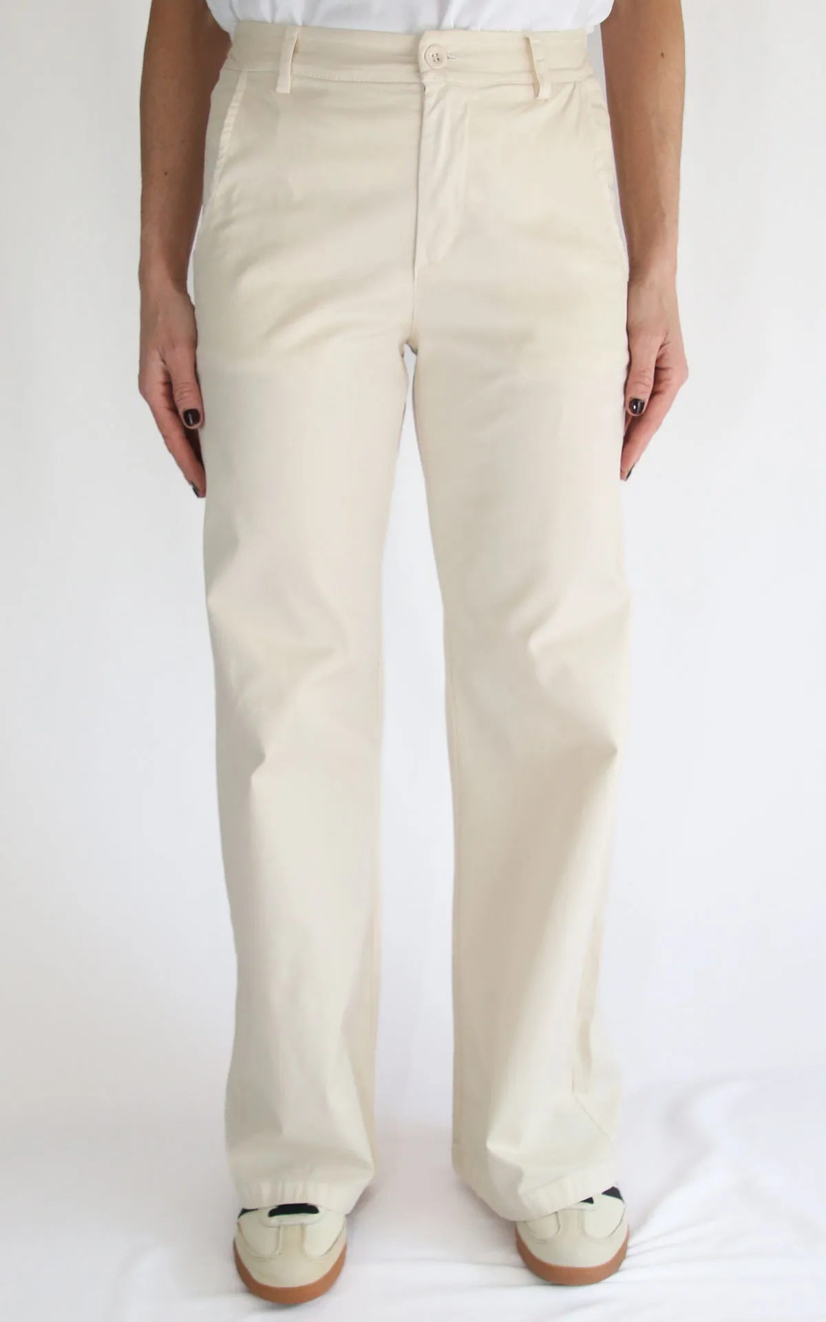 Off-on – Pantalone palazzo  Betty – Burro