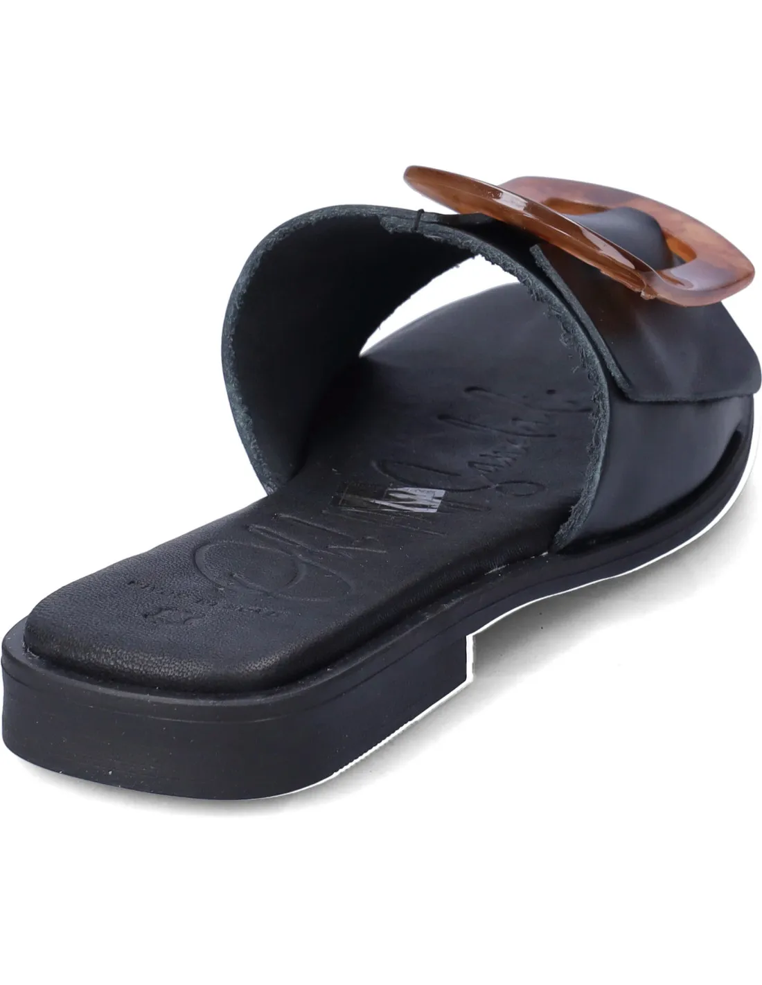 Oh My Sandals sandalo basso negro