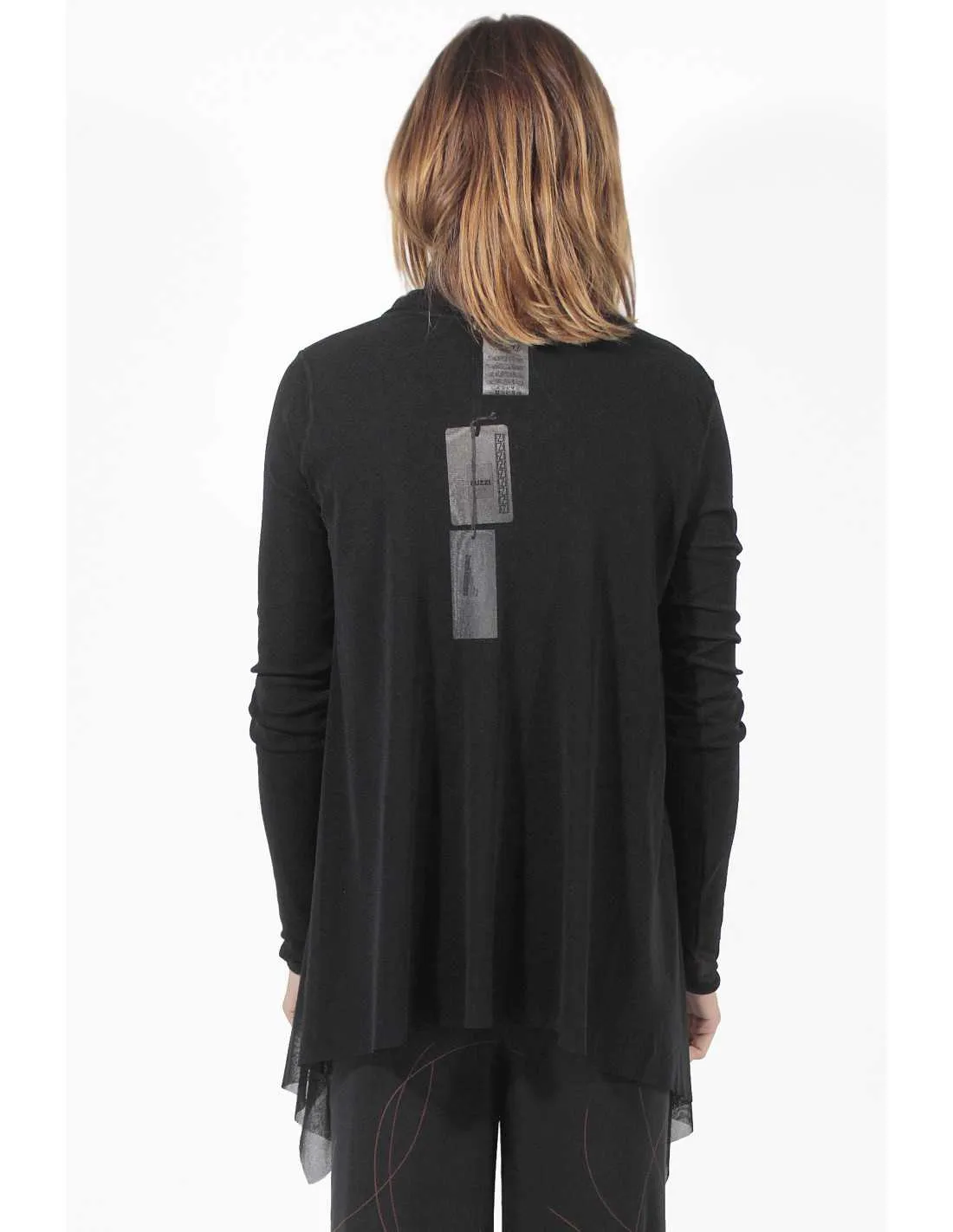   Open Dark Cardigan 