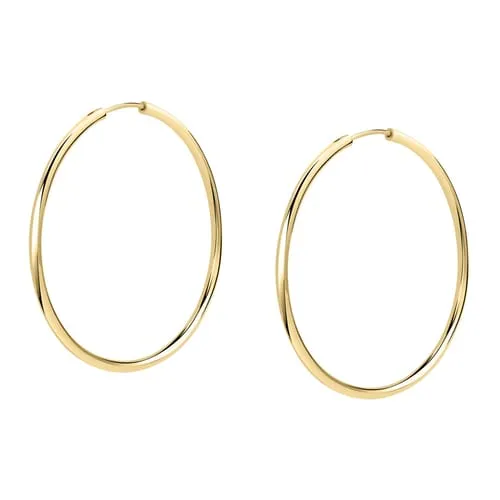 Orecchini a Cerchio - Creole in Oro, ⌀16mm